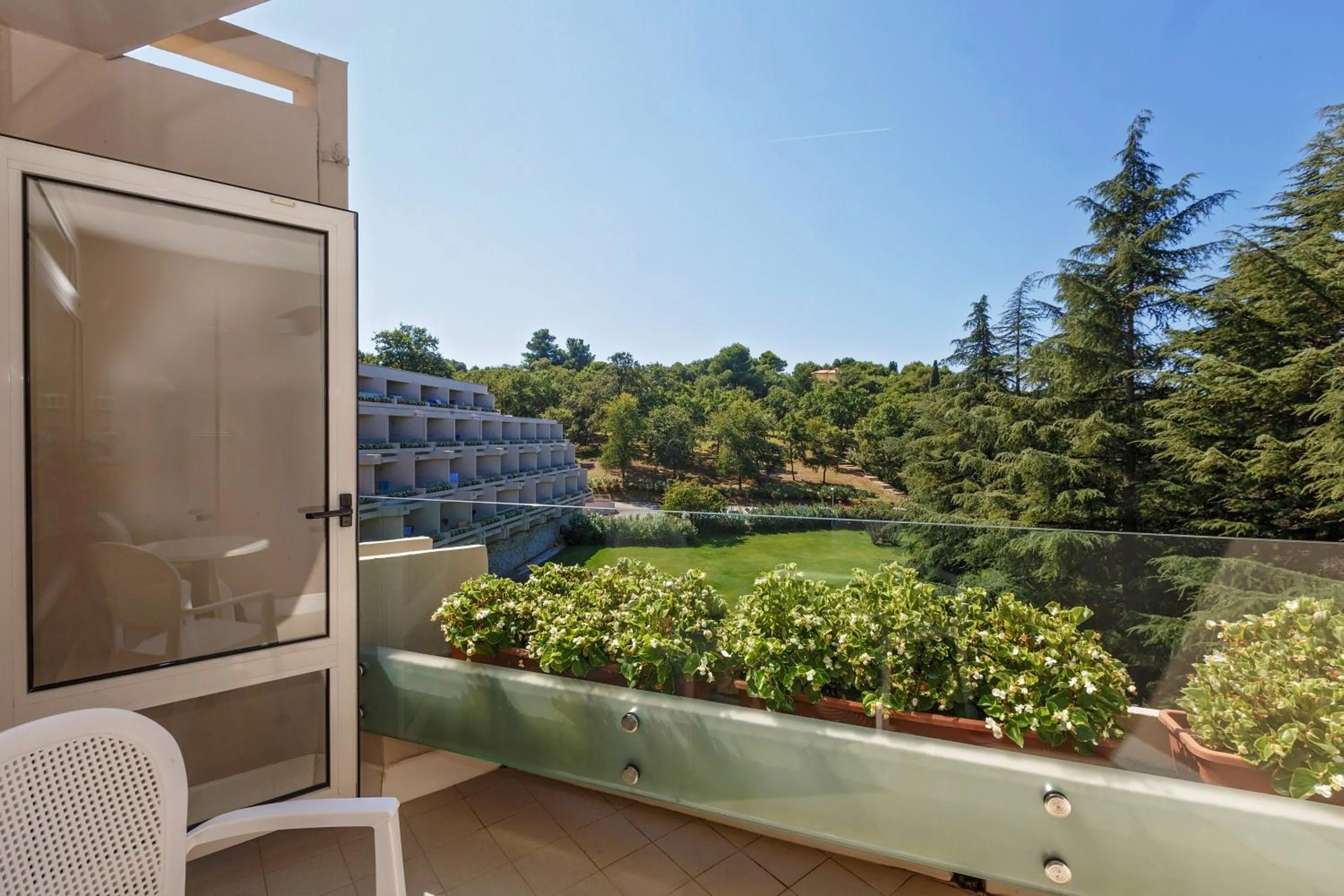 Balcony/Terrace in Hotel Mediteran Plava Laguna