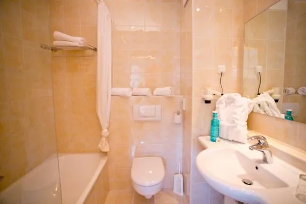 Bathroom in Hotel Grüner Baum
