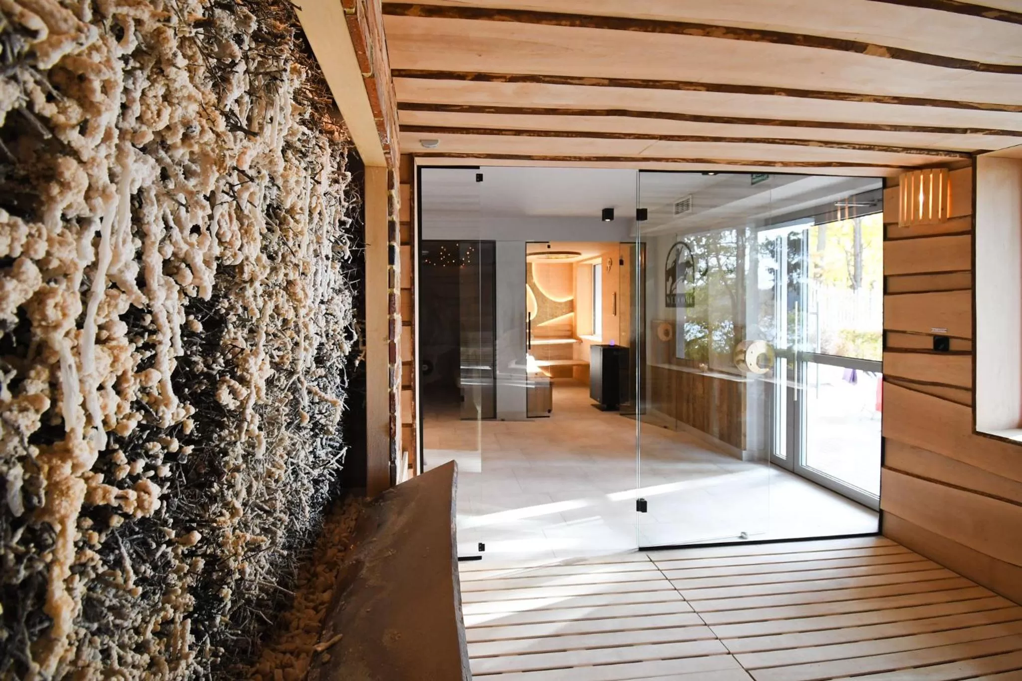 Sauna in Hotel Mazuria Country & SPA