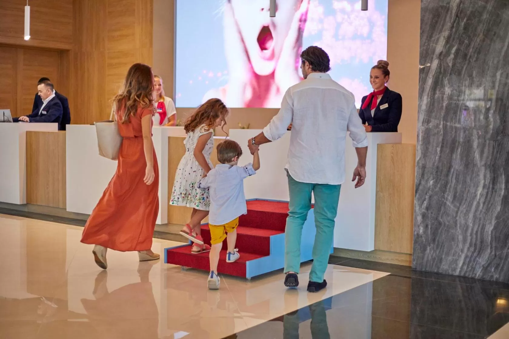 Staff in Bahia Principe Fantasia Tenerife - All Inclusive