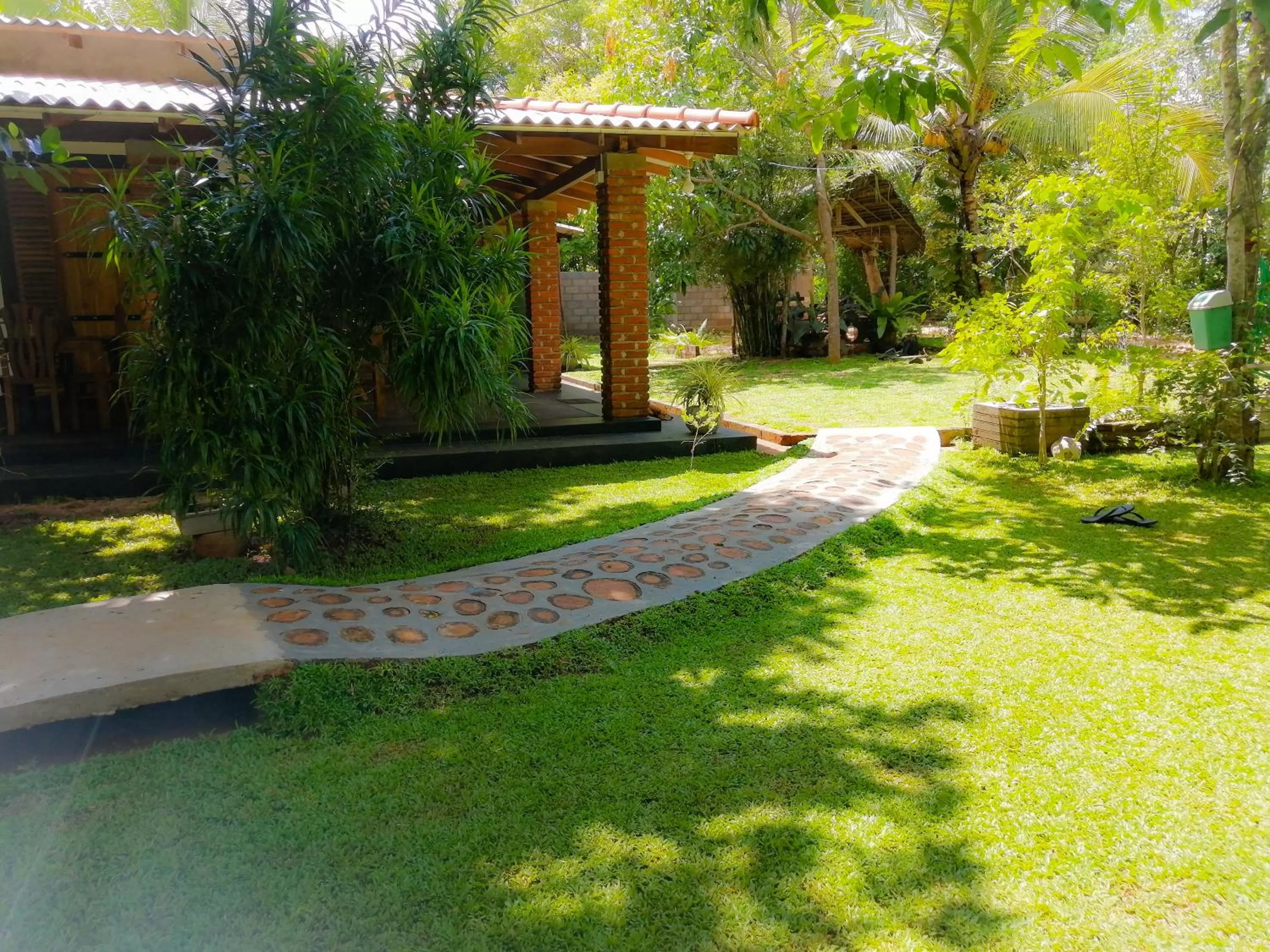 Garden in Green Cottage