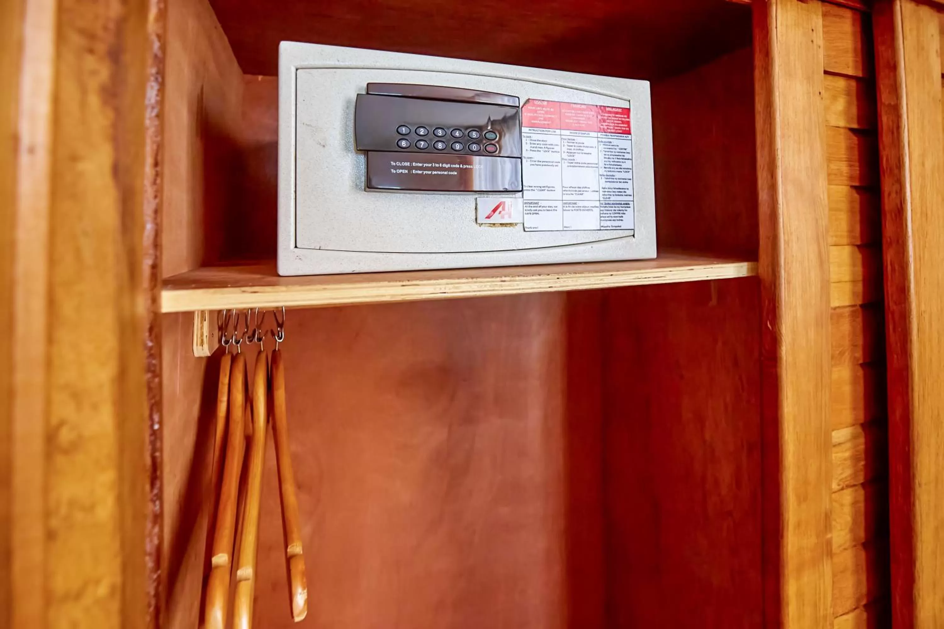 safe in Anjary Hotel Antananarivo