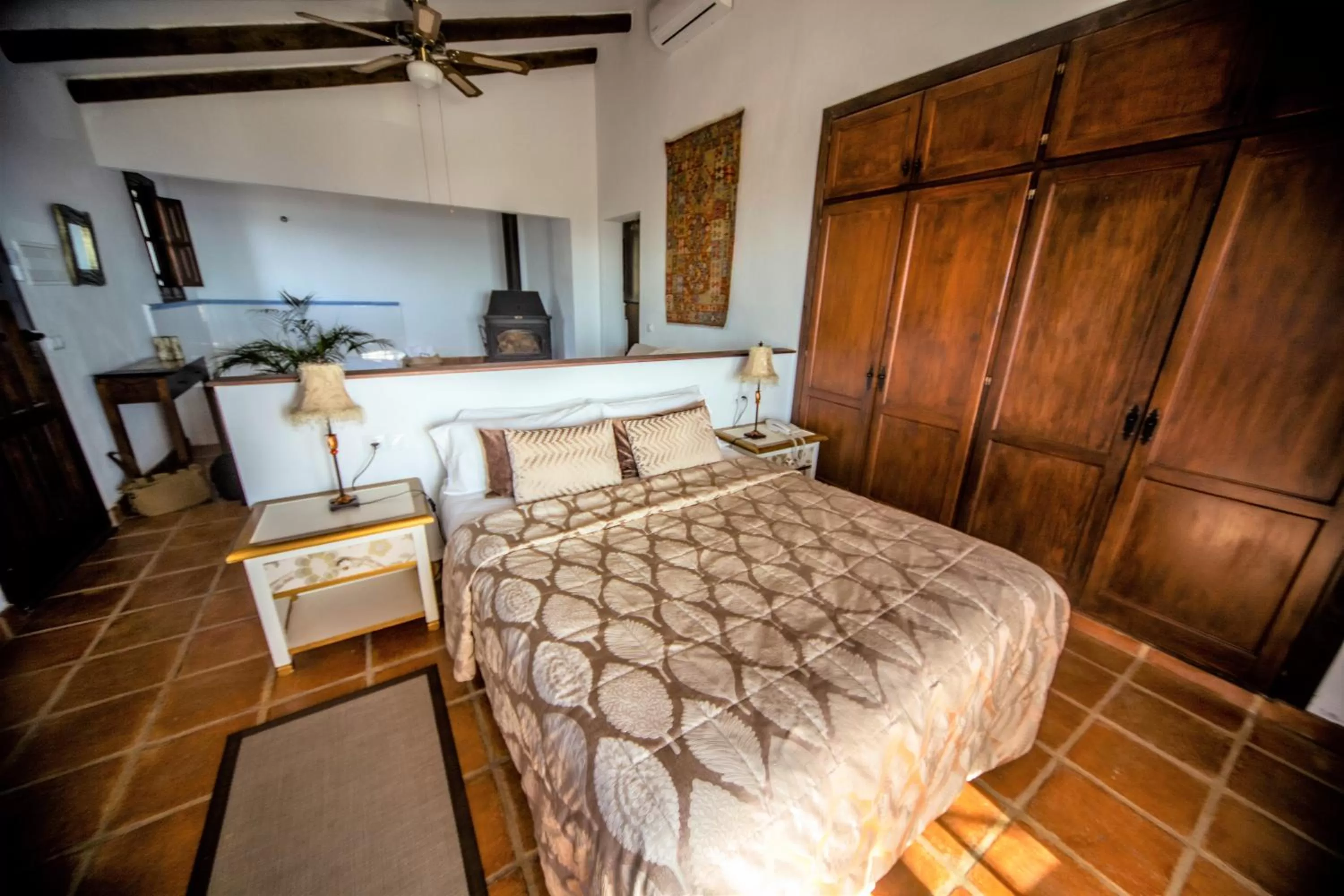 Bed in Hotel Fuente del Sol