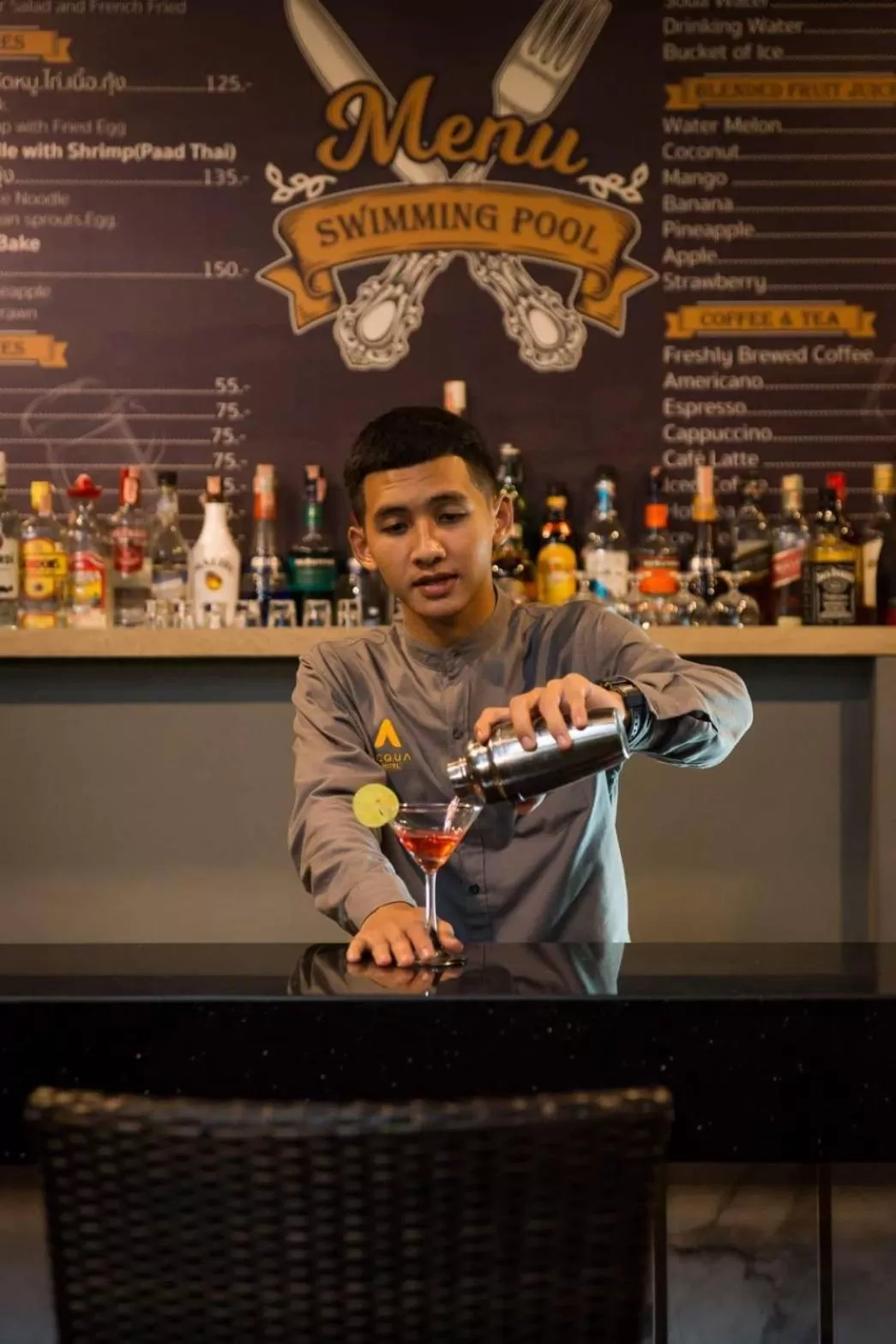 Lounge or bar in Acqua Hotel