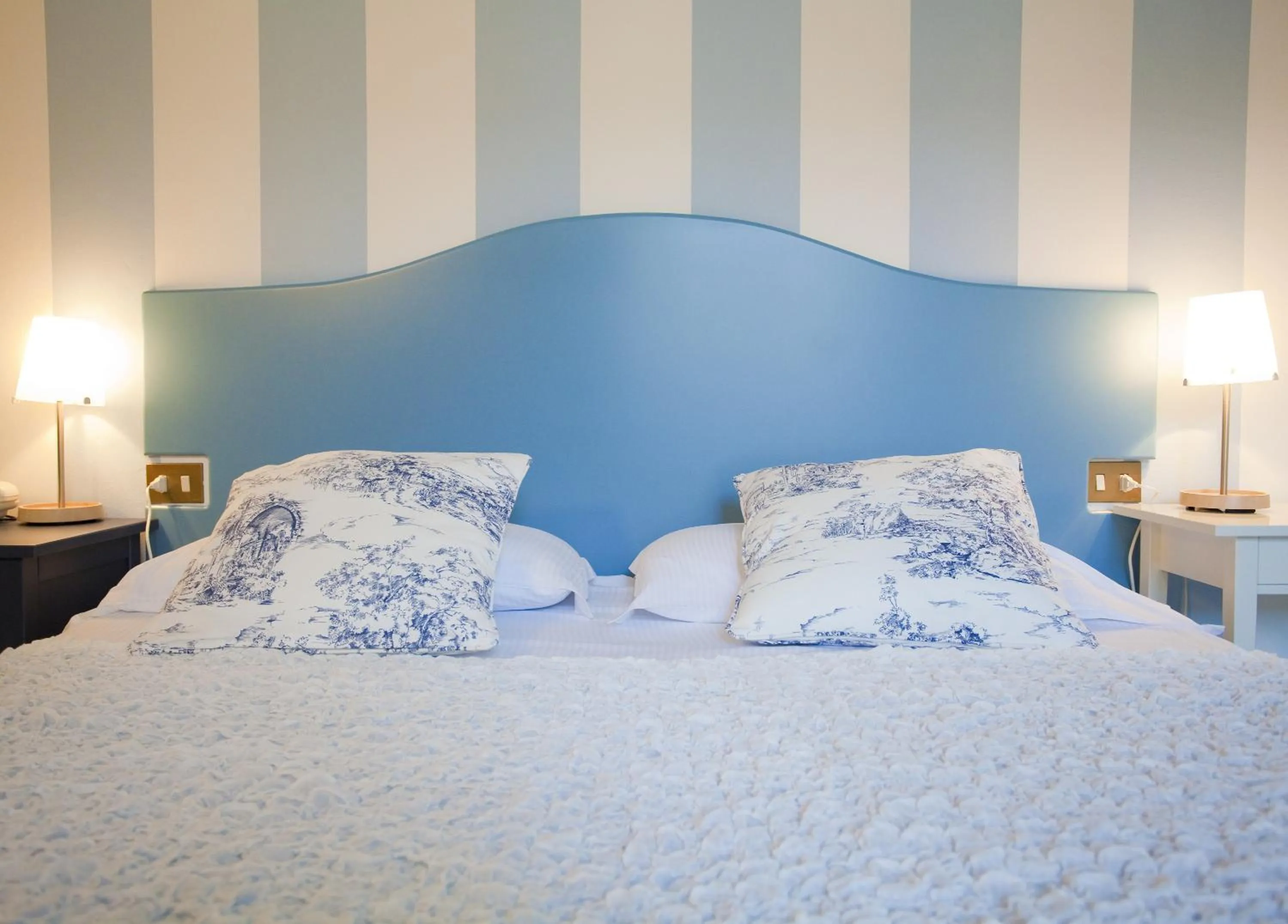 Decorative detail, Bed in Hotel Elite