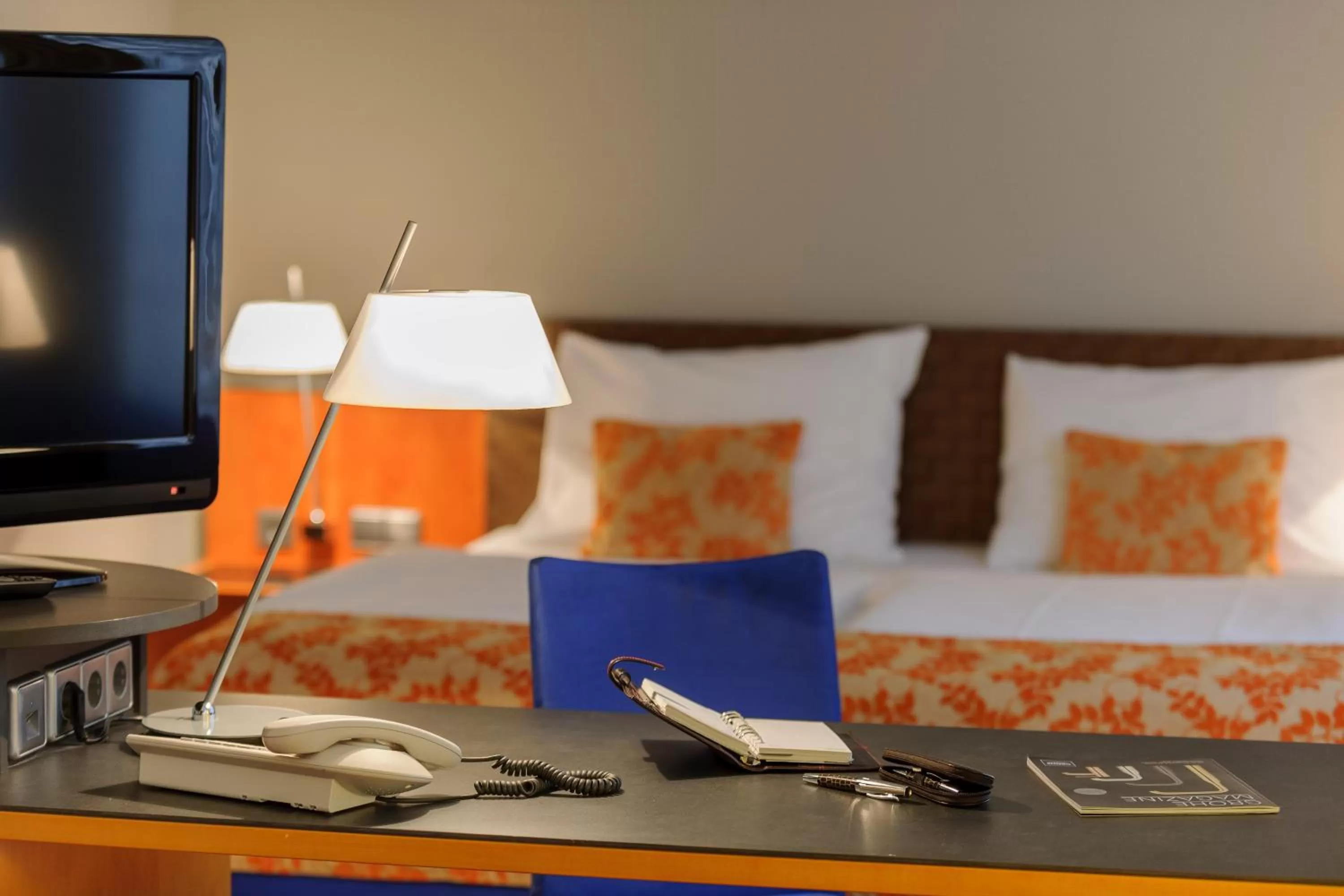 Bed in Mercure Hotel & Residenz Berlin Checkpoint Charlie