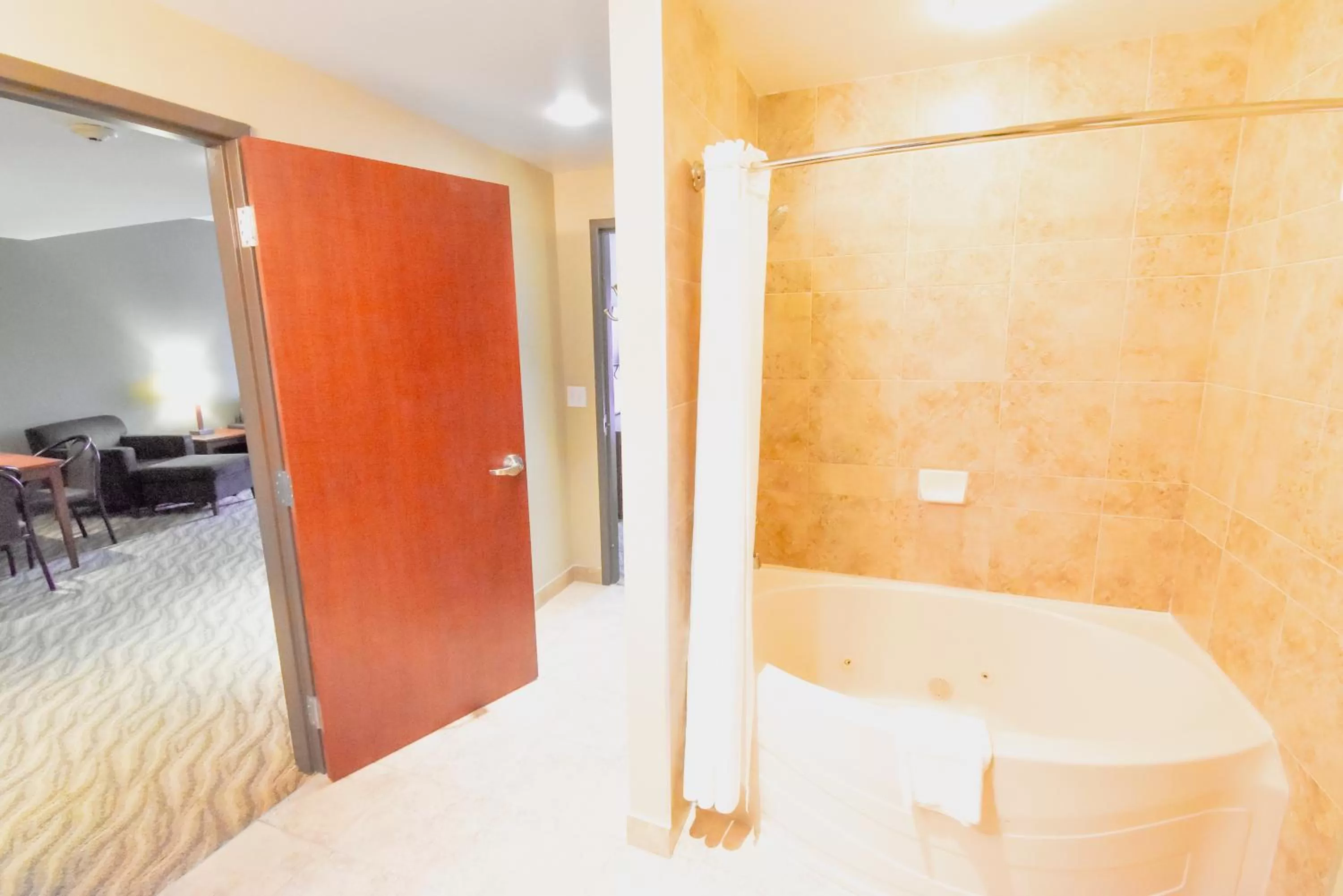 Bathroom in Canad Inns Destination Centre Garden City