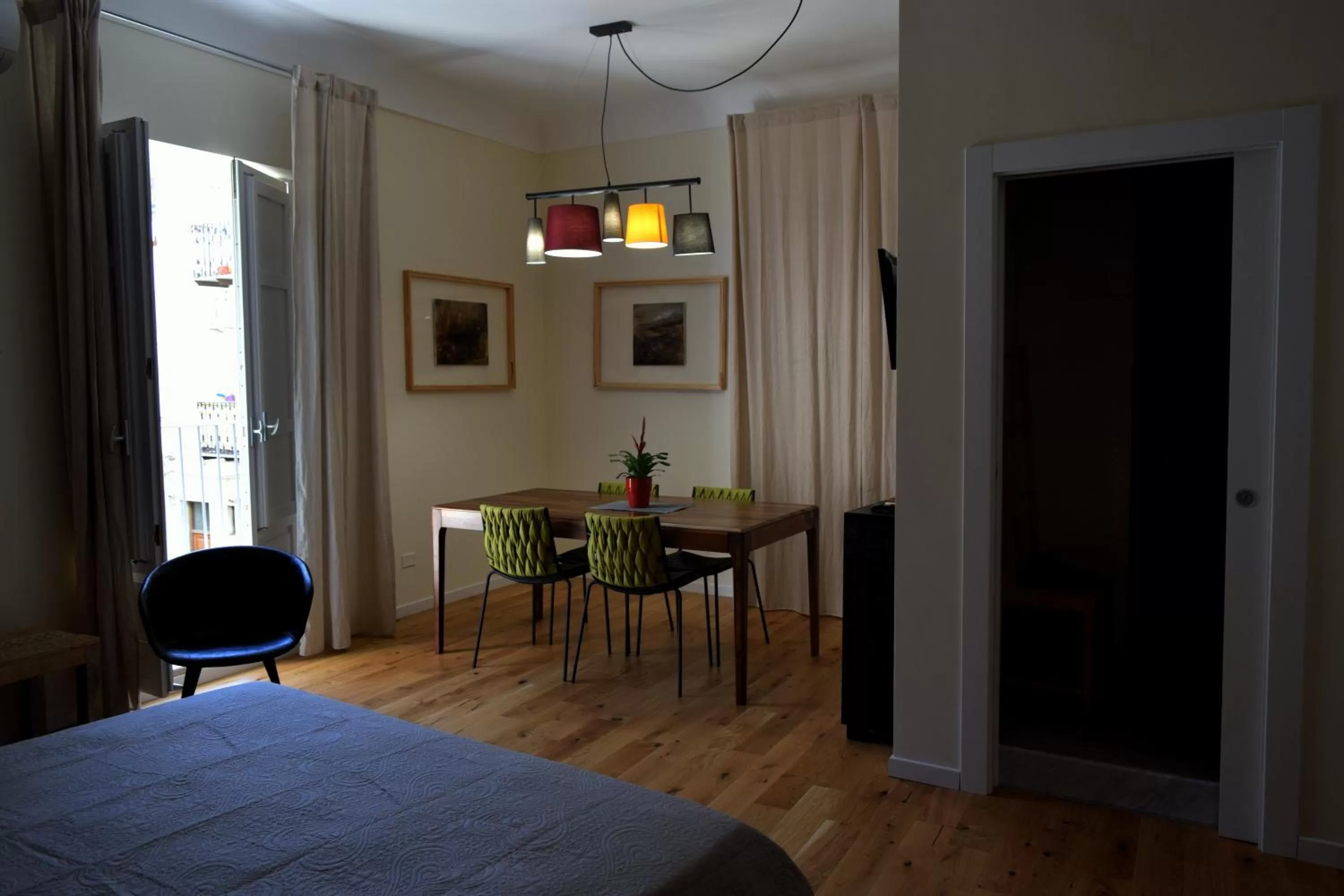 Photo of the whole room, Bed in Palazzo Gioffrè