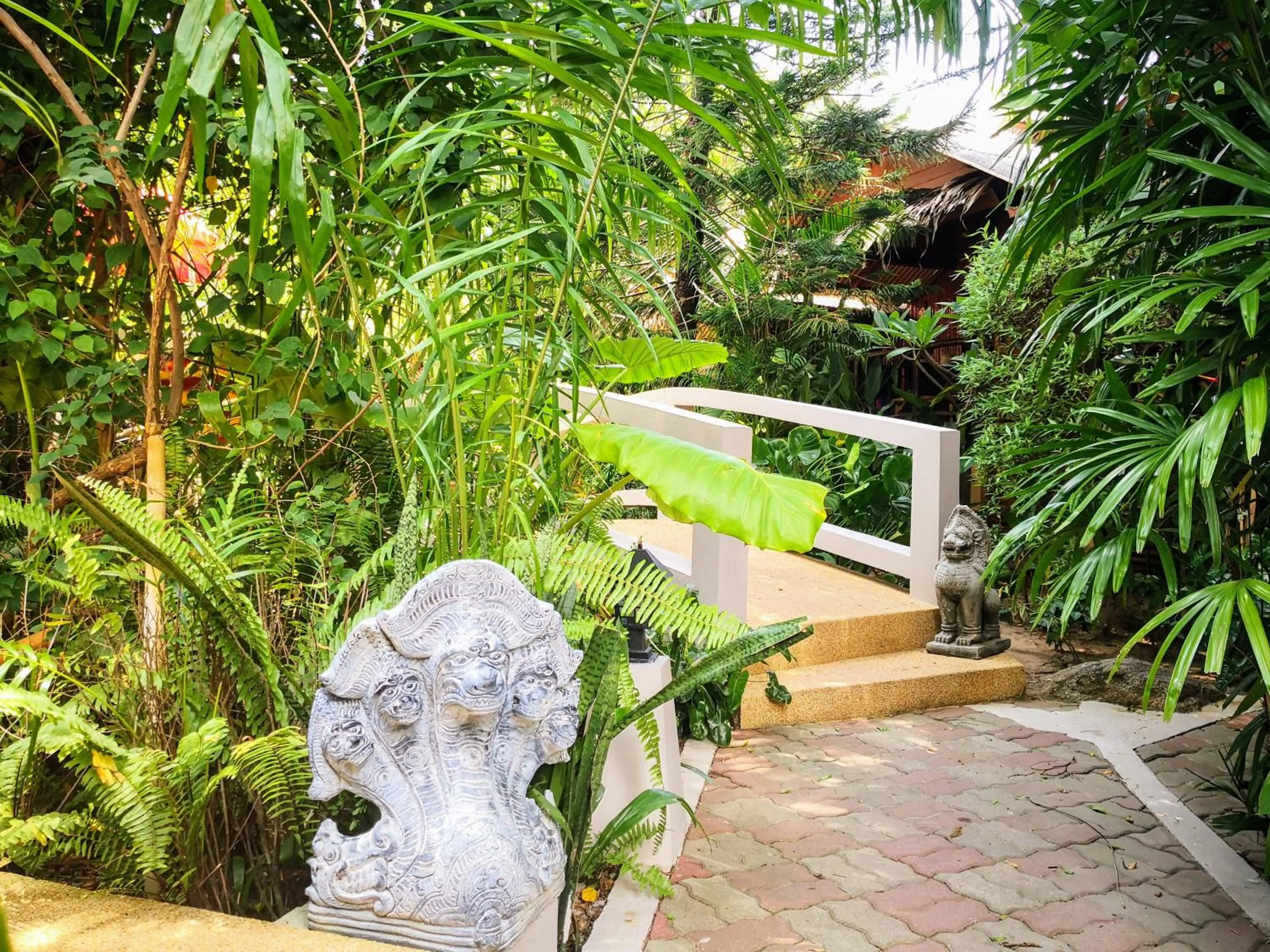 Property building in Baan Sukreep Resort