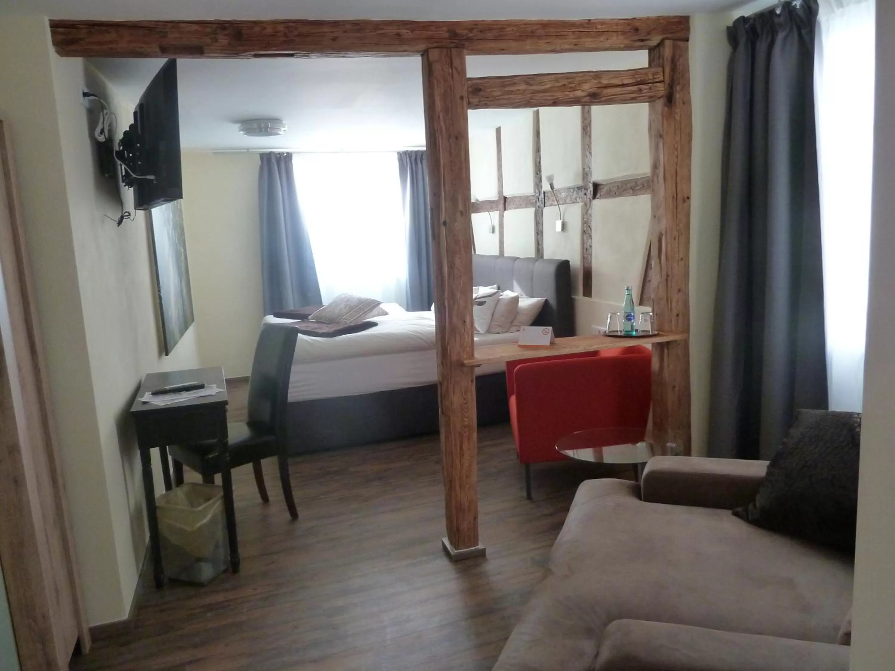 Photo of the whole room, Bed in Flair Hotel Hopfengarten