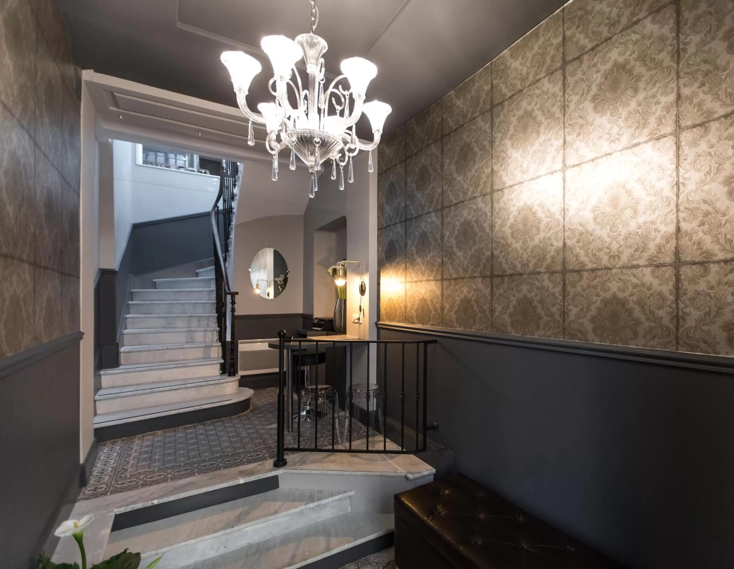 Decorative detail in Arome Hôtel