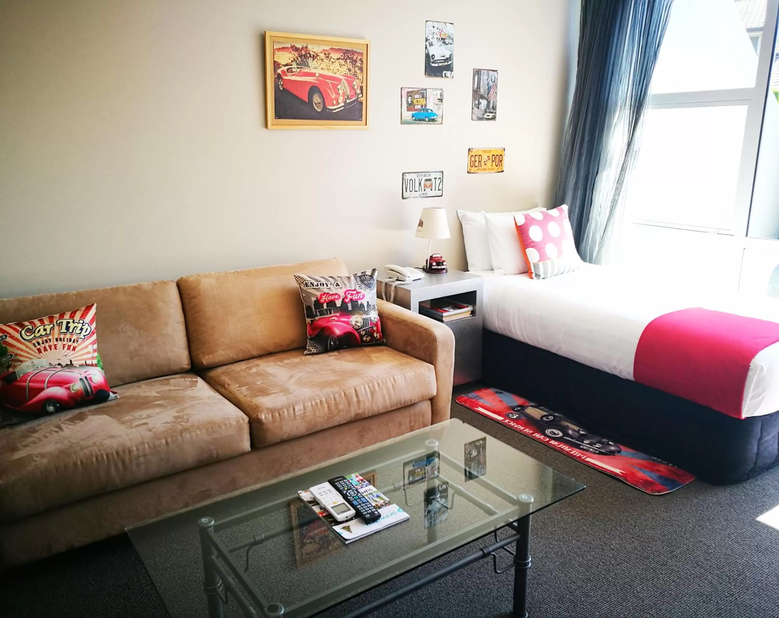 Bed in Belmont Motor Inn