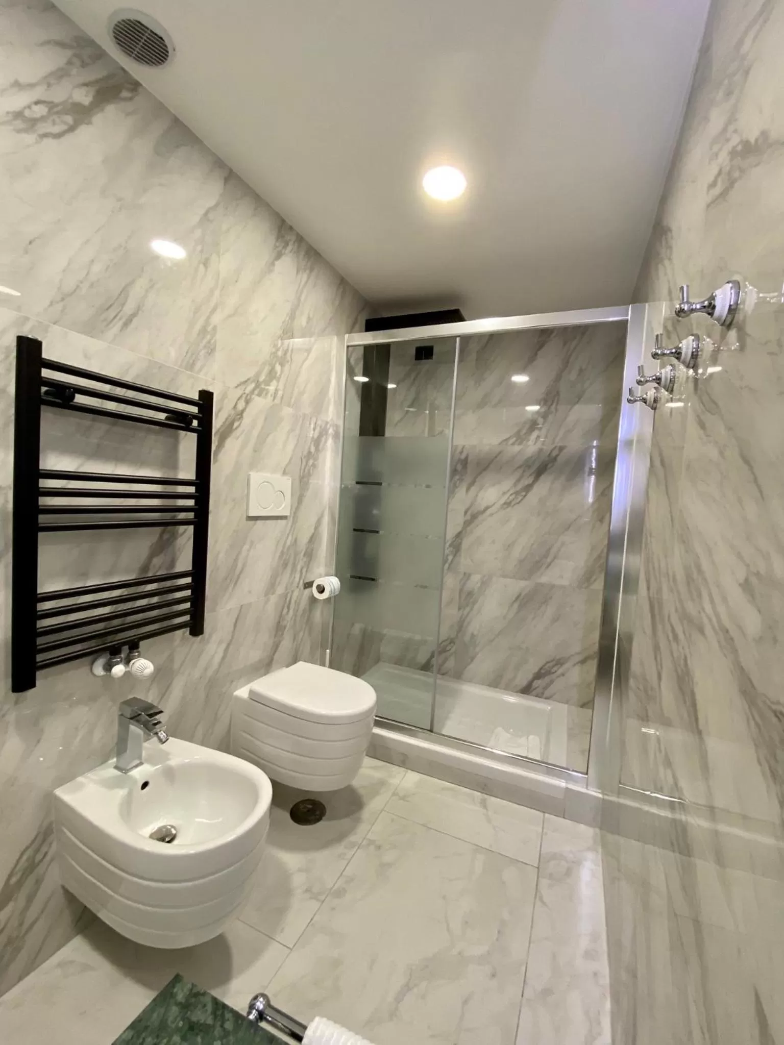 Shower in Escape Luxury Suite - CA Domus Collection