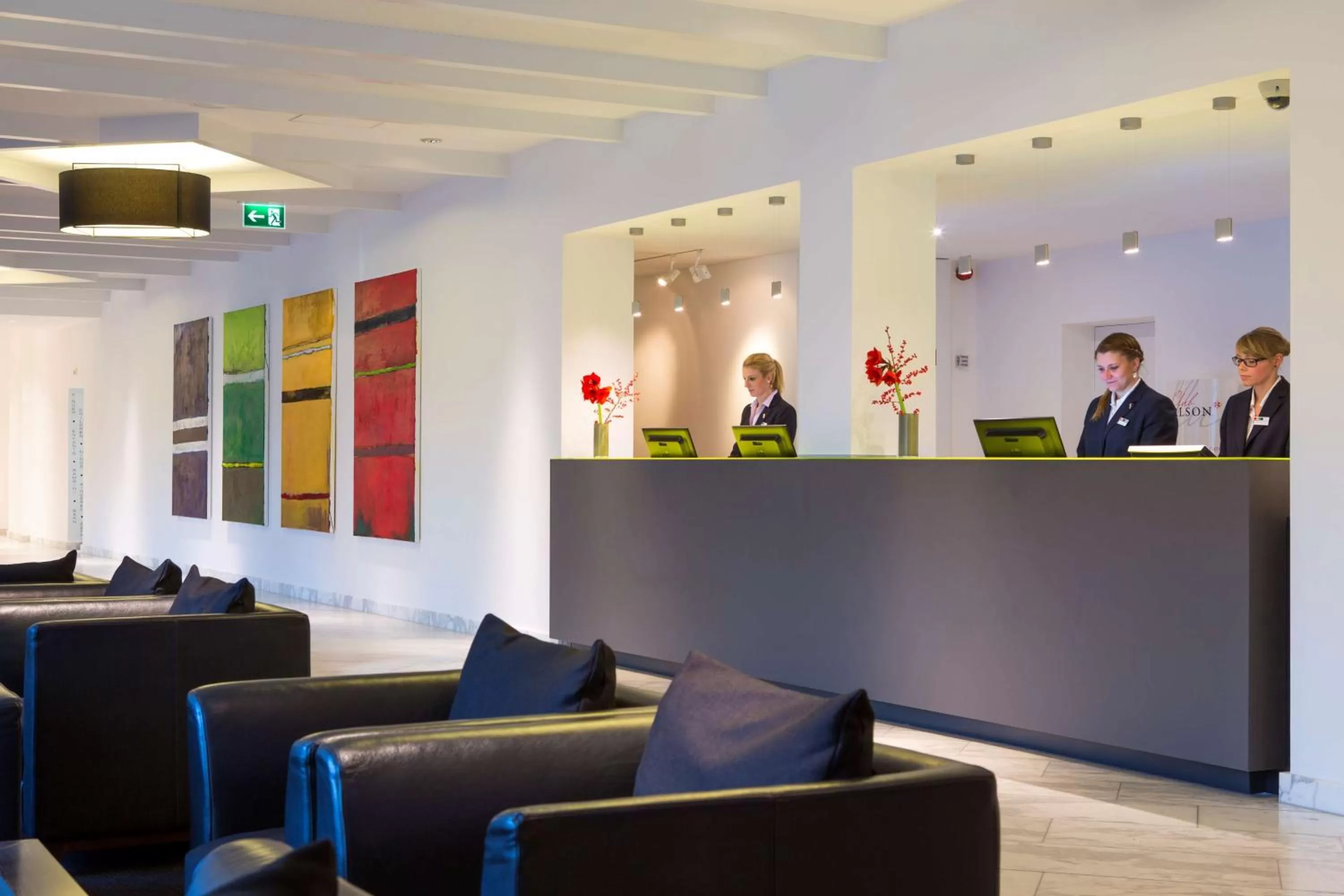 Lobby or reception in Park Inn by Radisson Lübeck