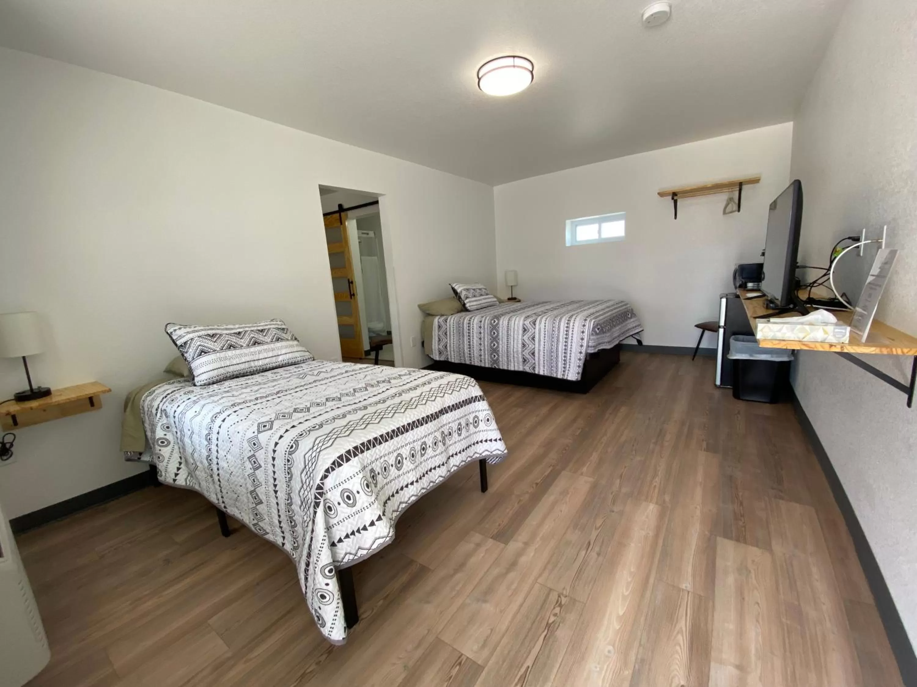 Bed in The Sage Motel