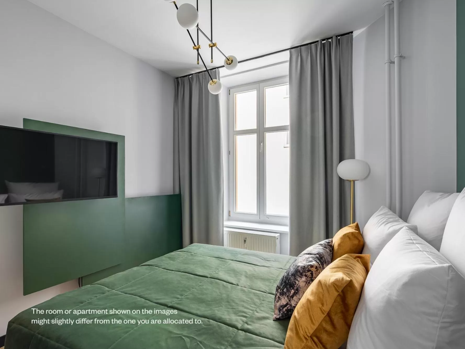 Bedroom, Bed in Numa Berlin Kater