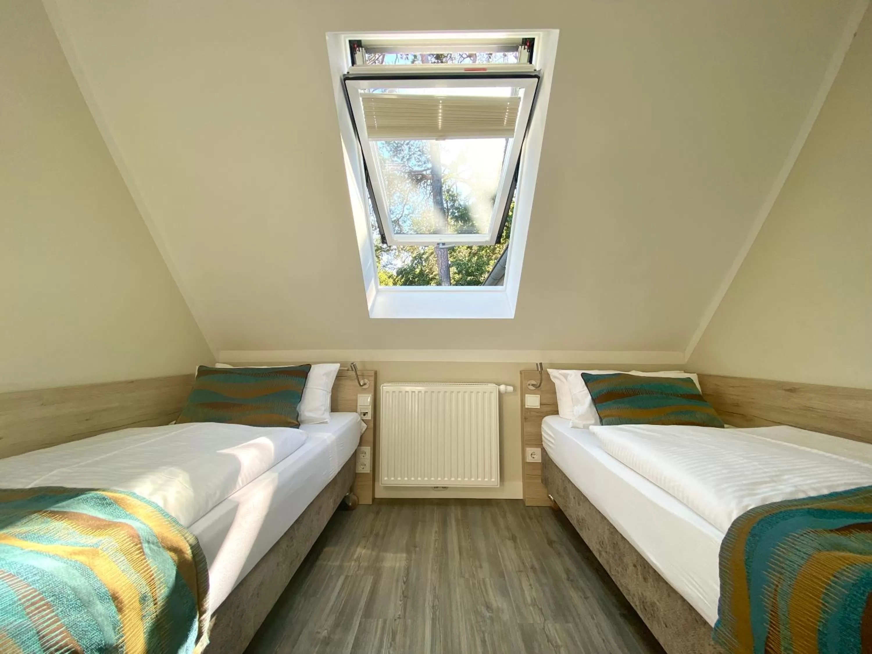 Bed in AKZENT Apartmenthotel Residenz