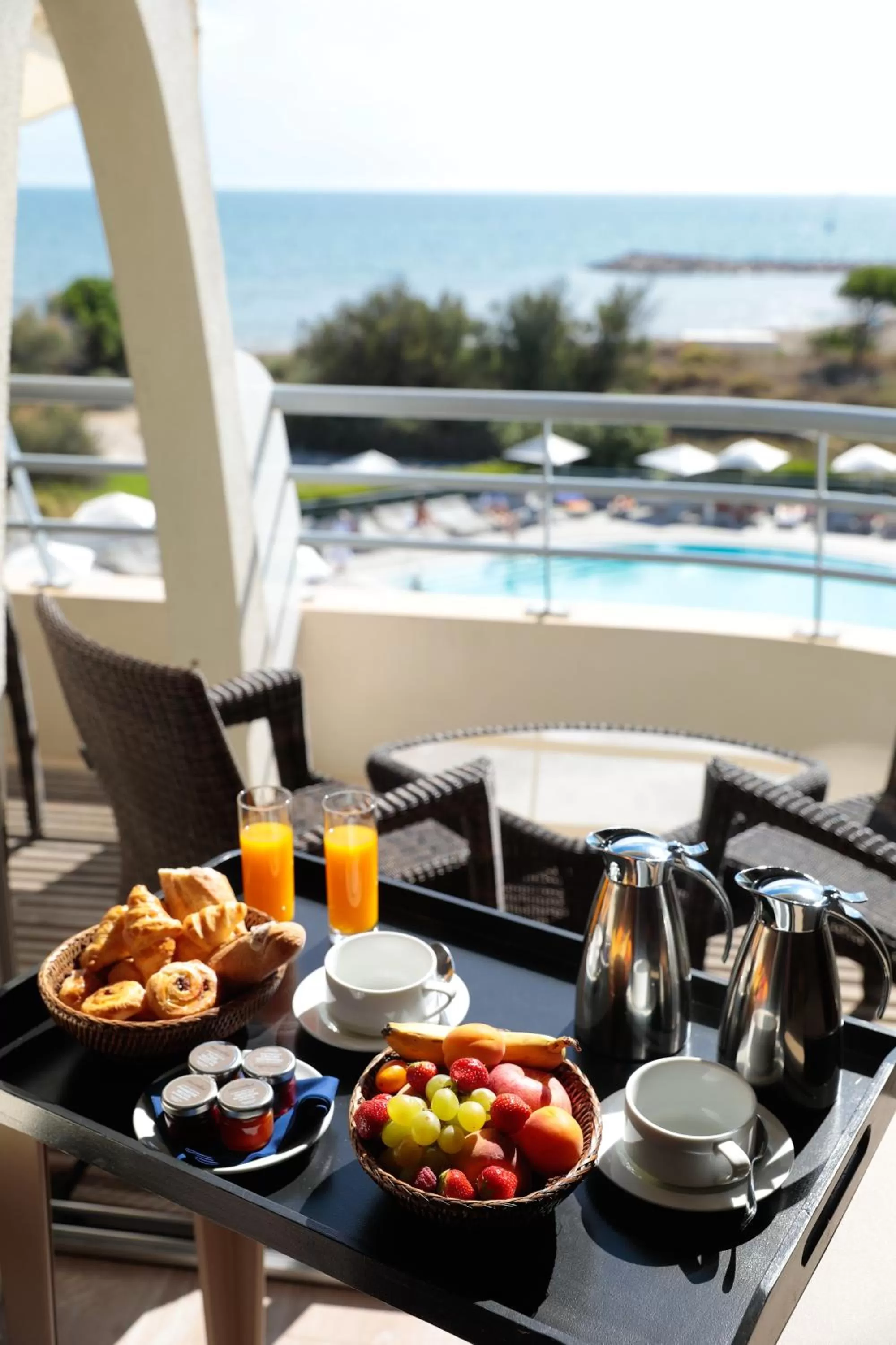 Food and drinks in Hôtel Les Corallines - Thalasso & Resort