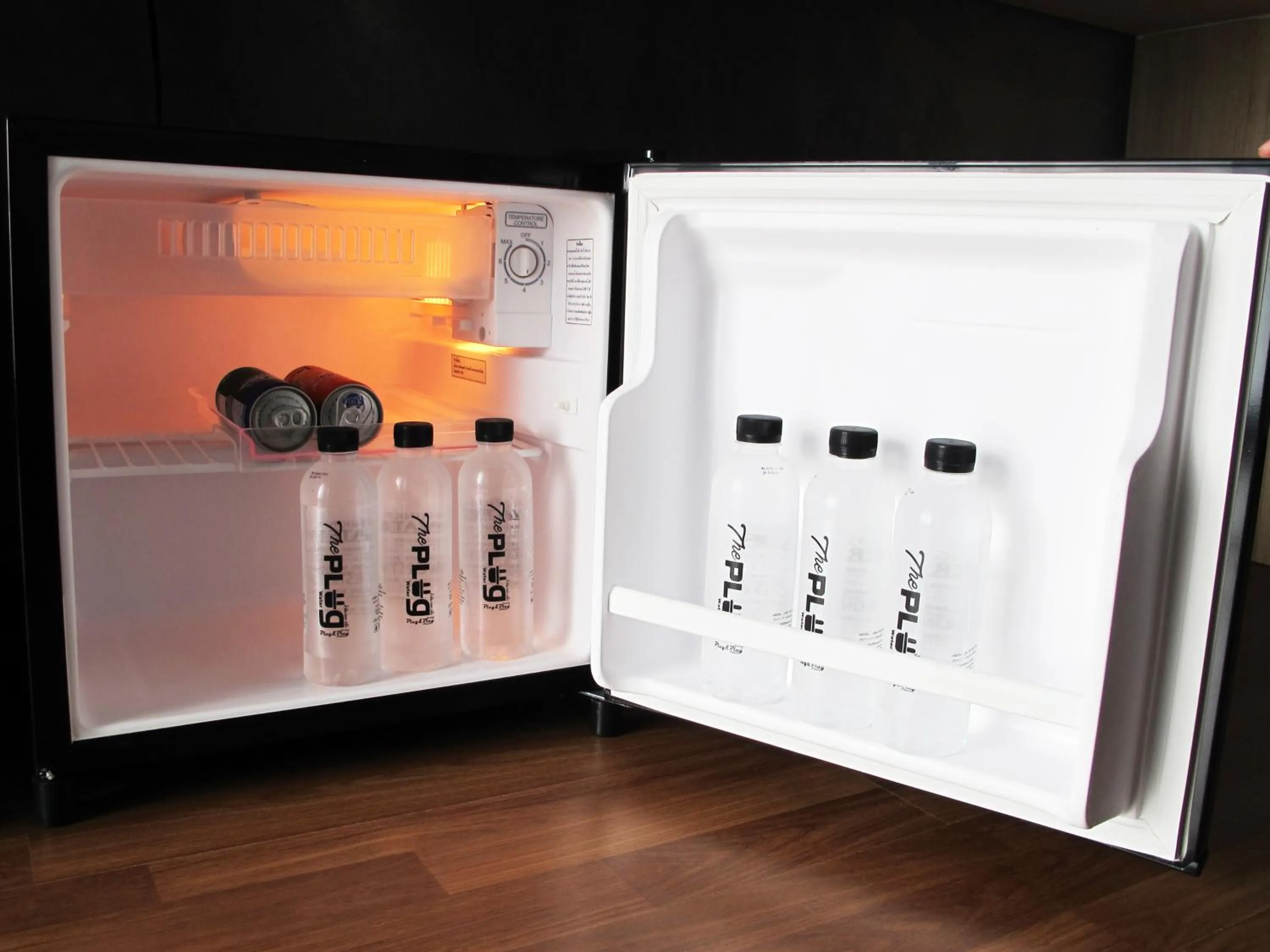 Bedroom in The Plug Hotel