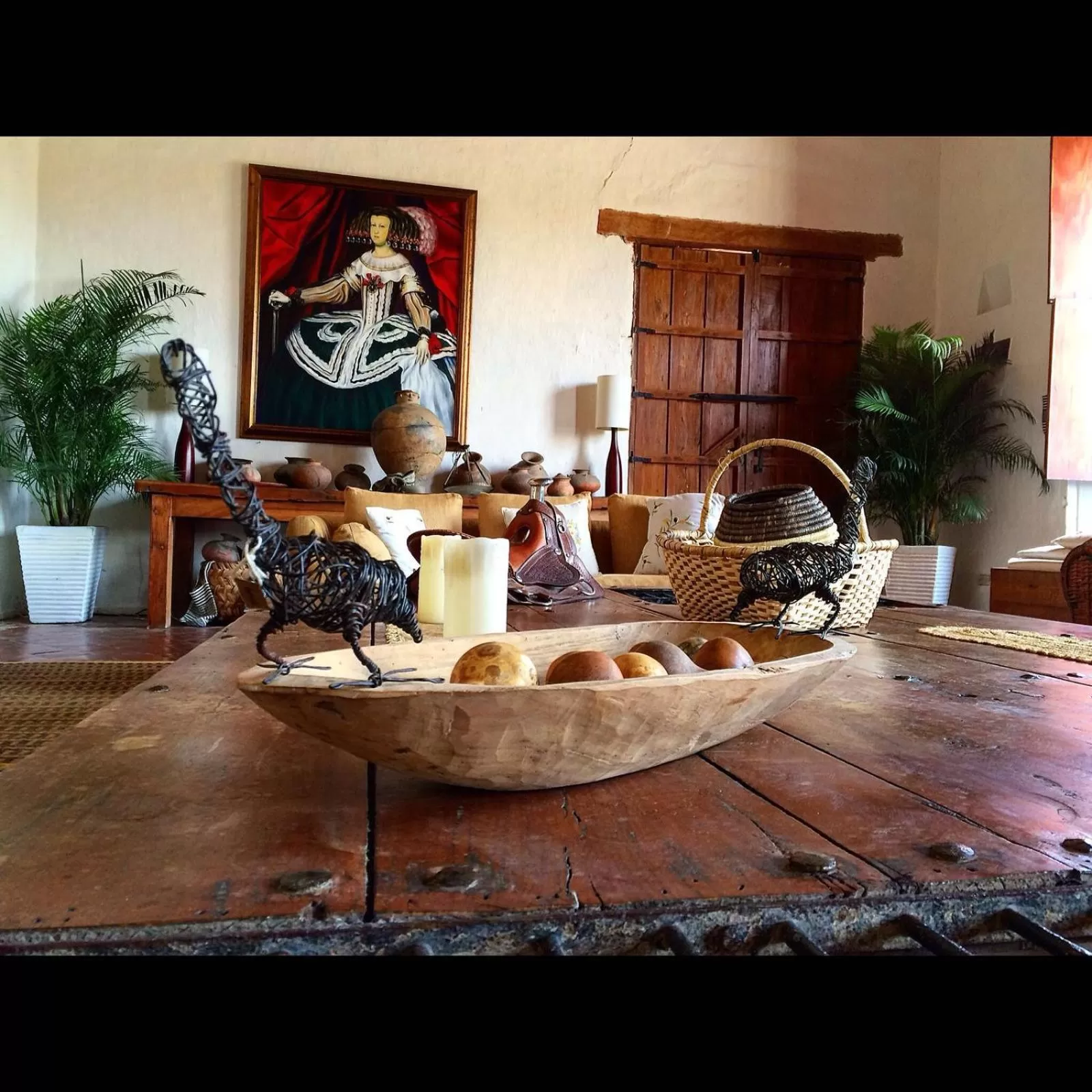 Decorative detail in Portal de la Marquesa