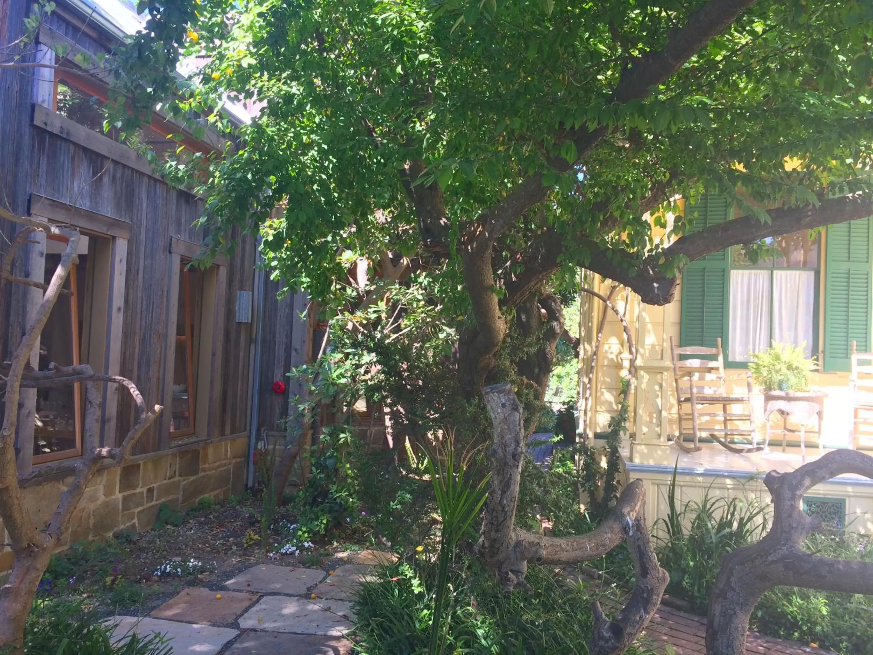 Bird's eye view in The Squibb Houses