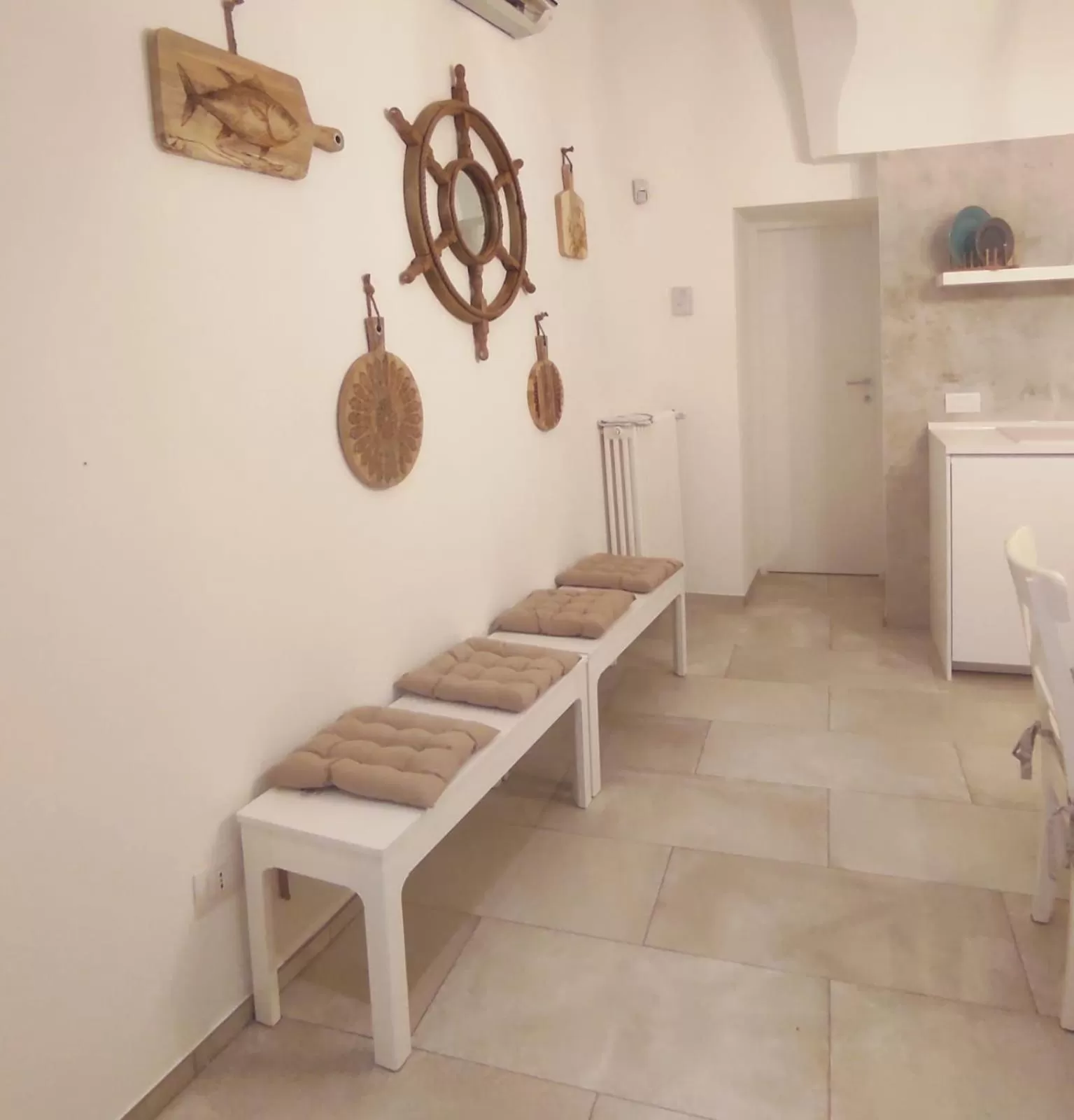 Decorative detail in L Antico Forno Bari Centro Storico