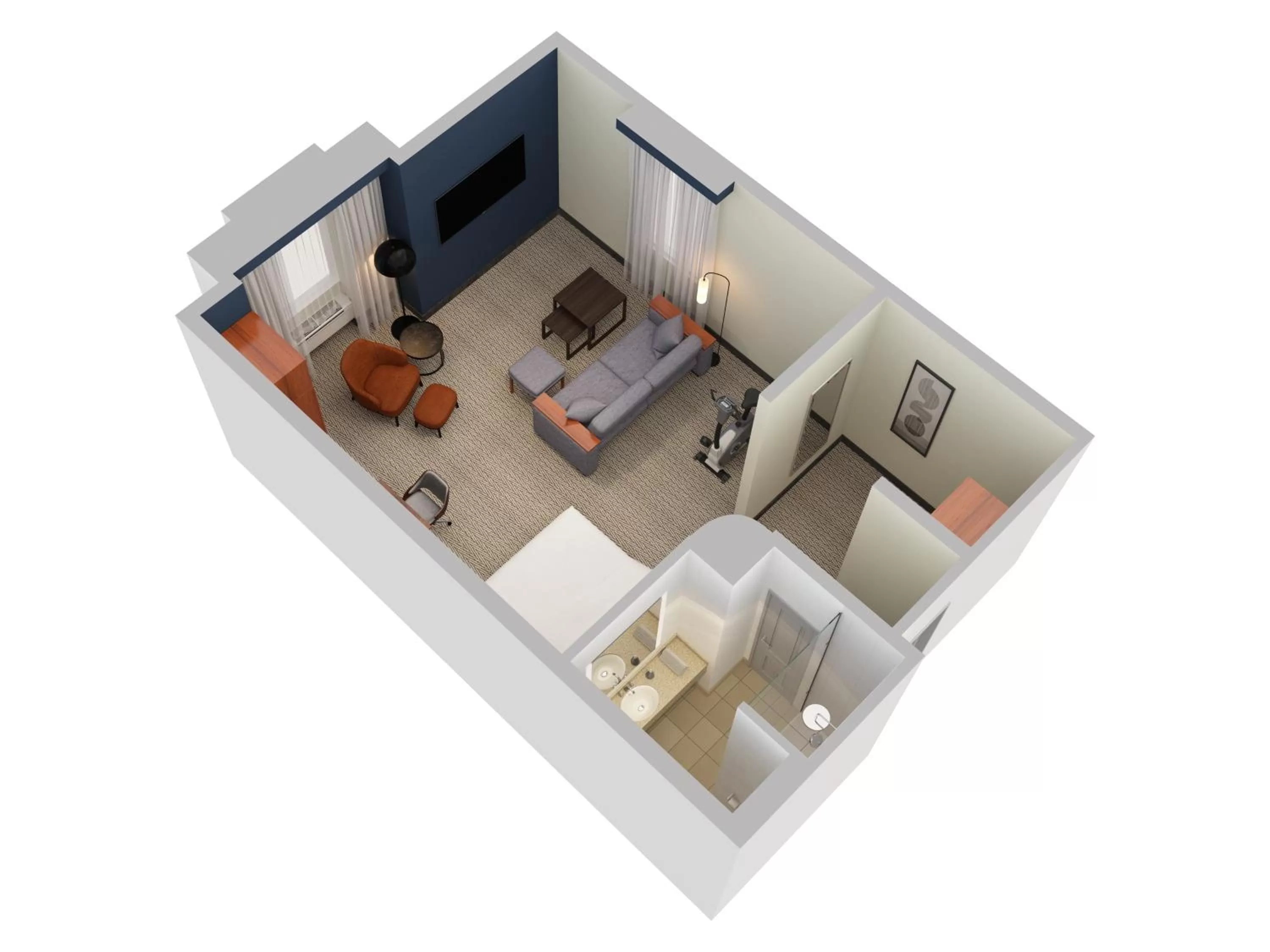 Fitness centre/facilities in Courtyard by Marriott Waterloo St. Jacobs