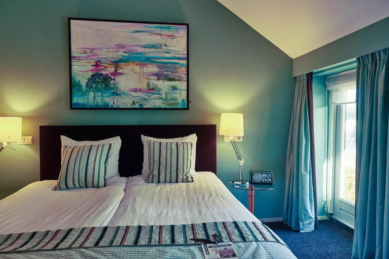 Bed in B&B Hoeve de Haar