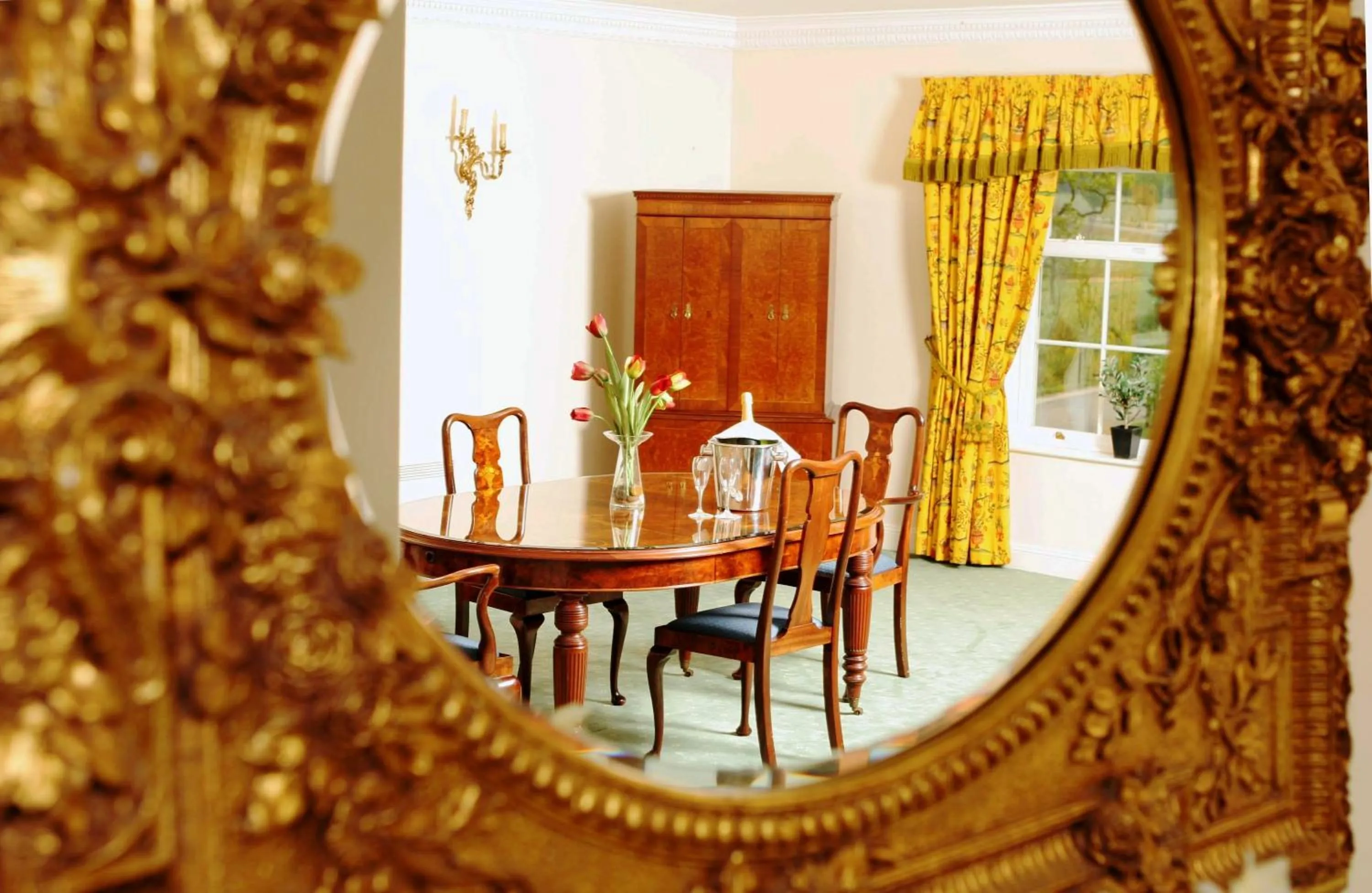 Seating area in Whittlebury Hall and Spa