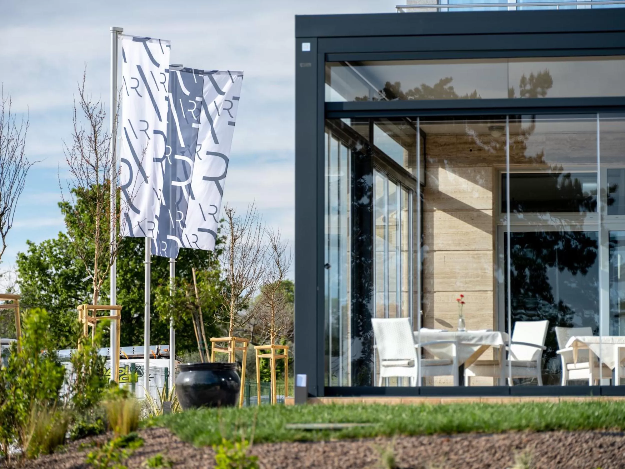 Property building in Hotel Villa Rosetta