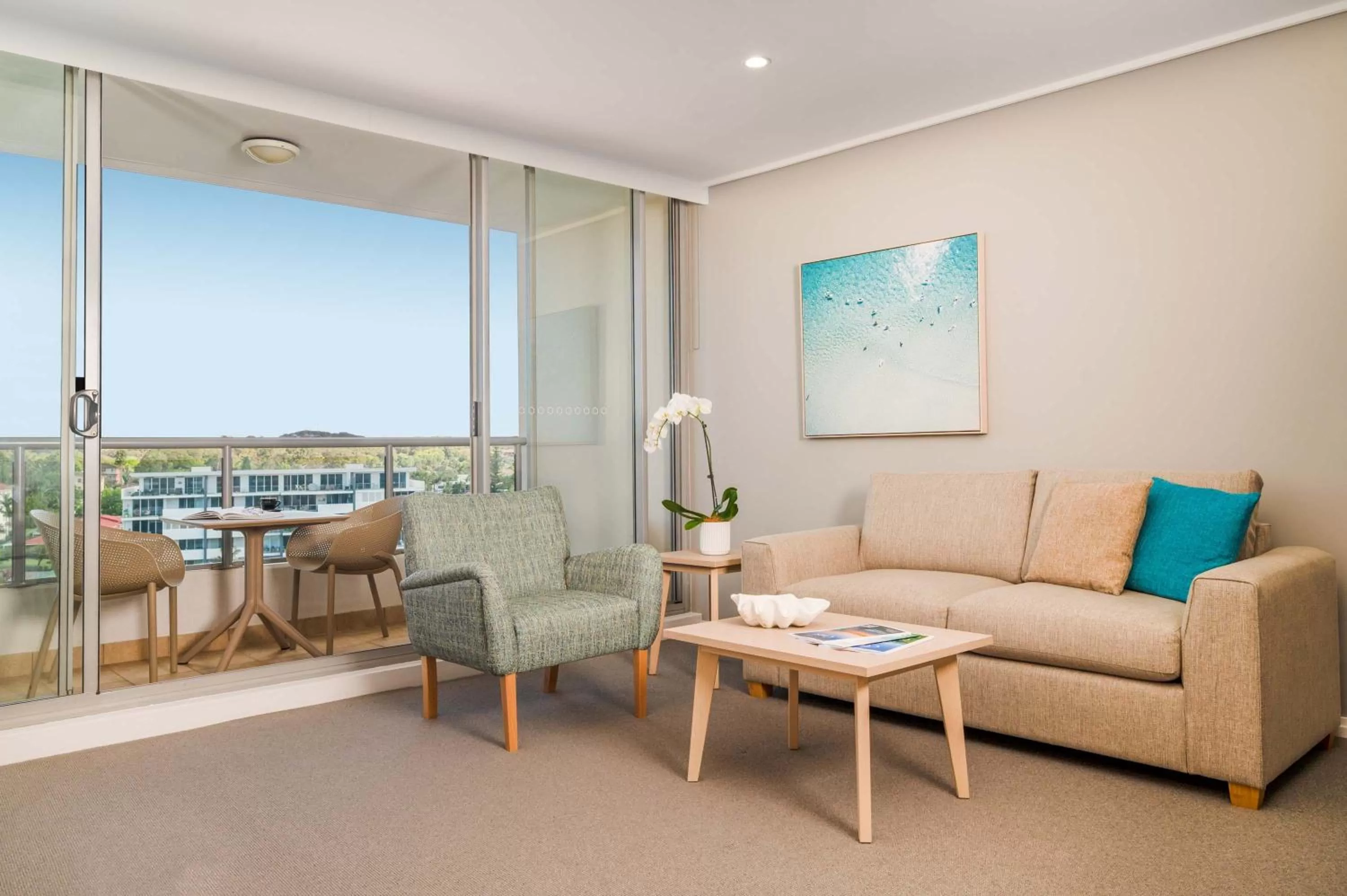 Living room in Mantra The Observatory