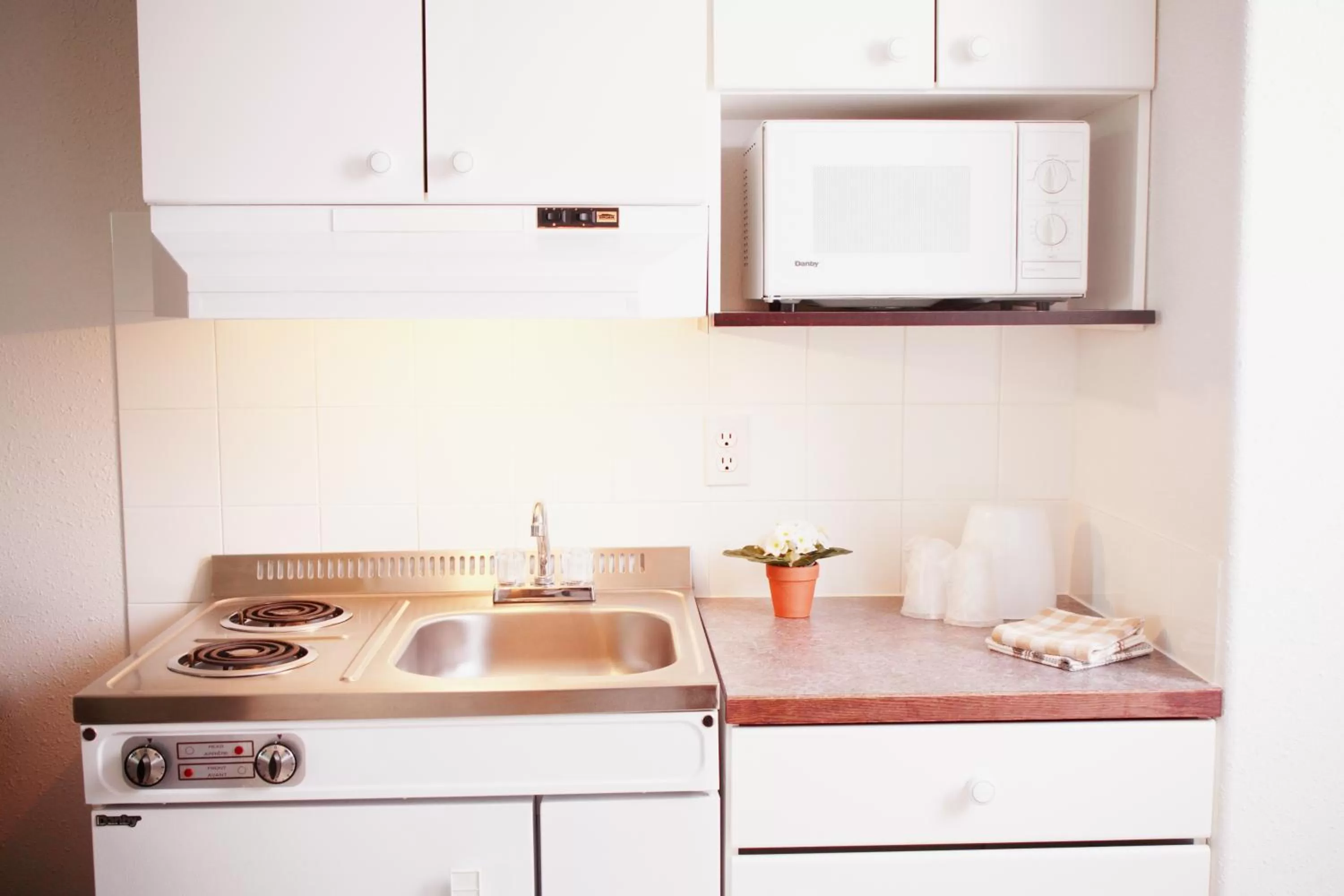 Kitchen or kitchenette in Country Club Inn