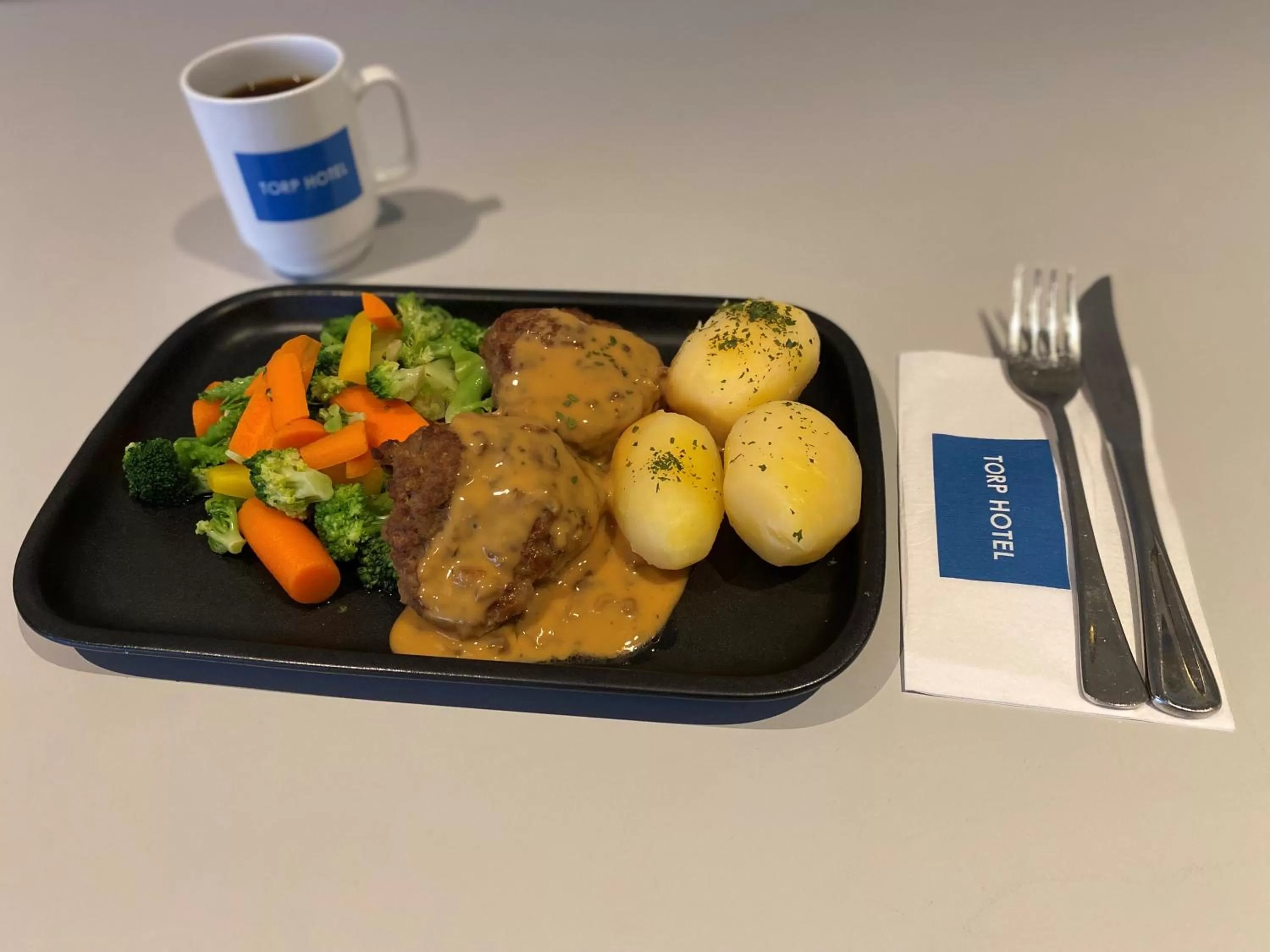 Food and drinks in Torp Hotel