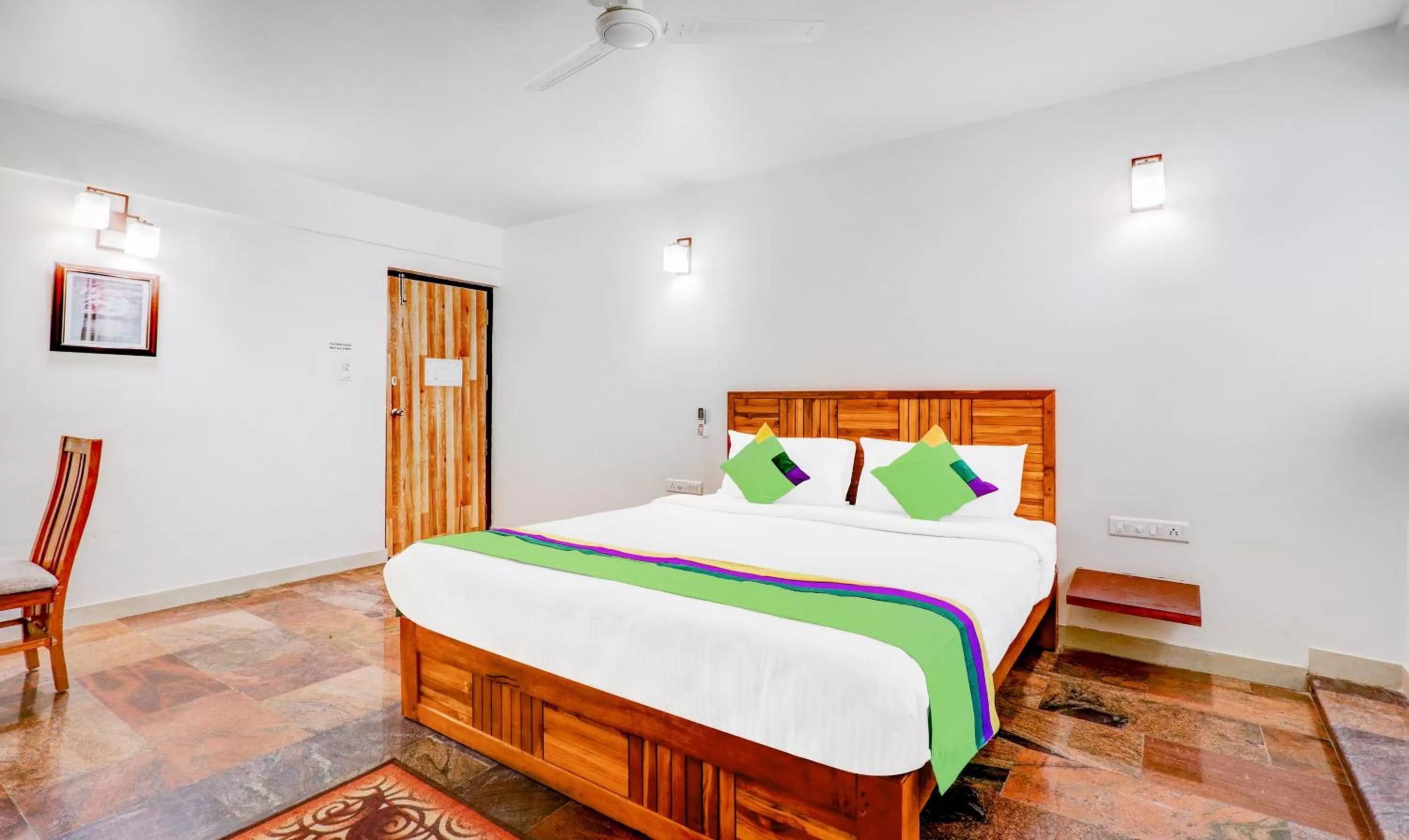 Bed in Treebo Benaka Residency