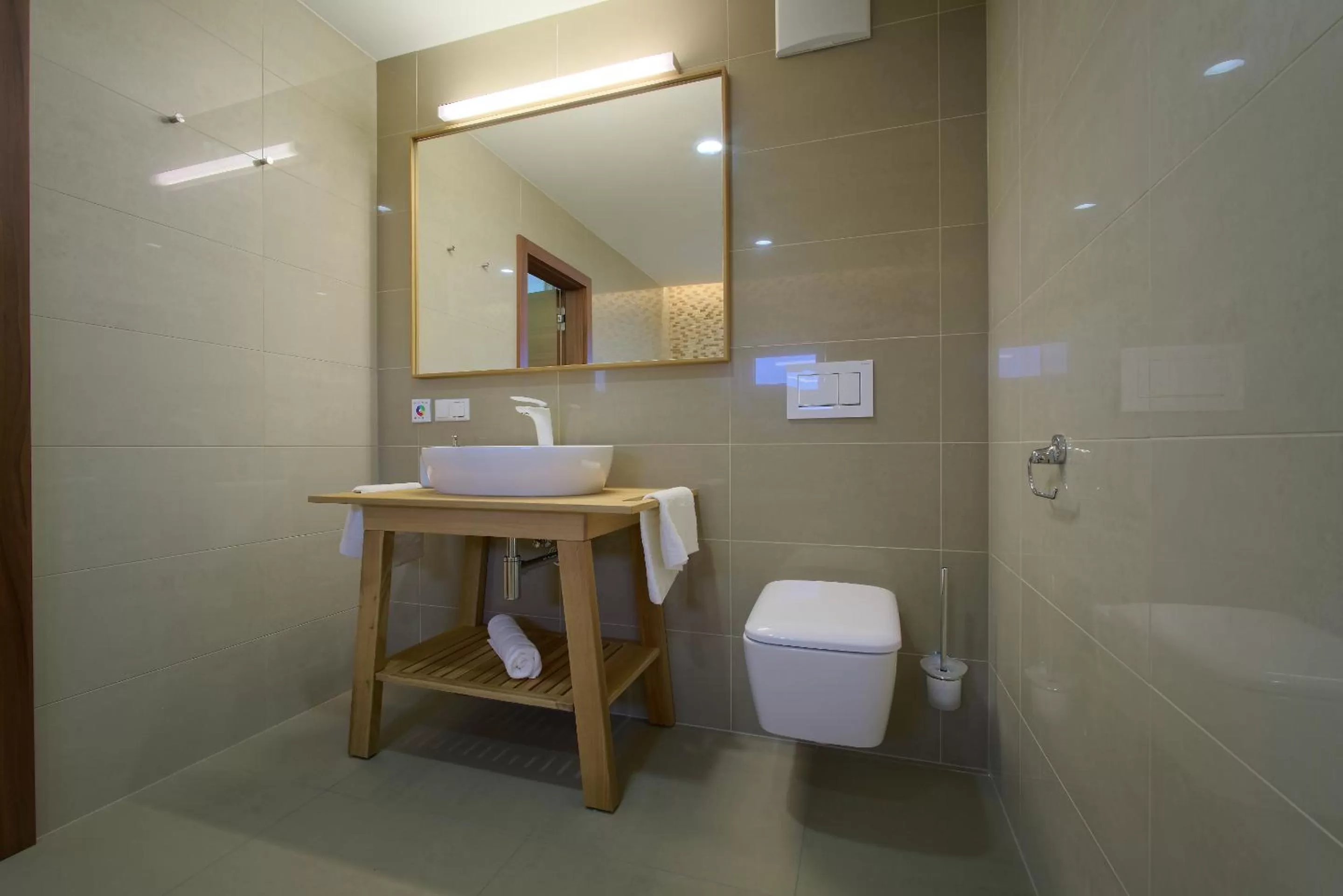 Bathroom in Pension Laa Natura