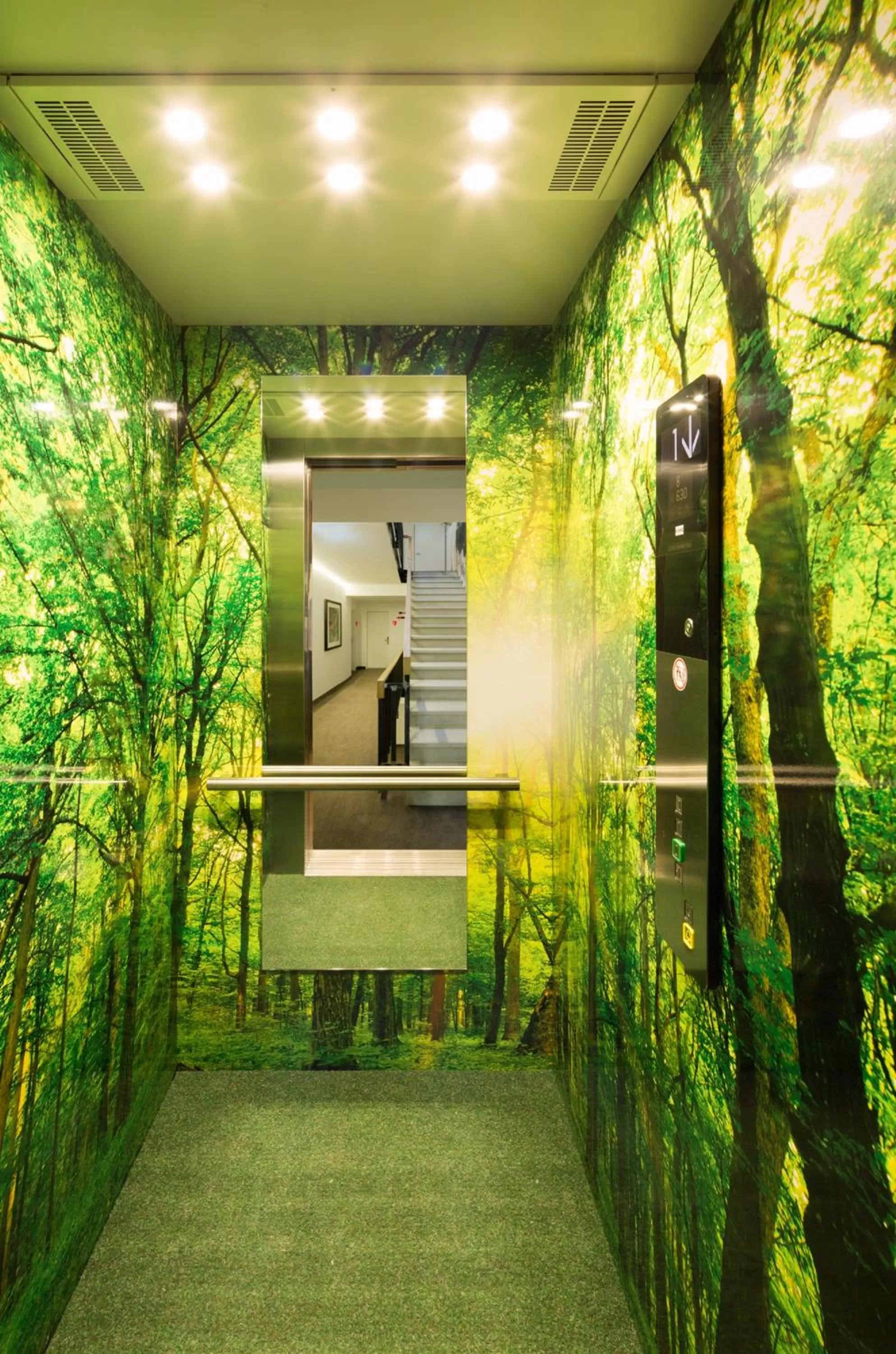 Decorative detail in V-Hotel