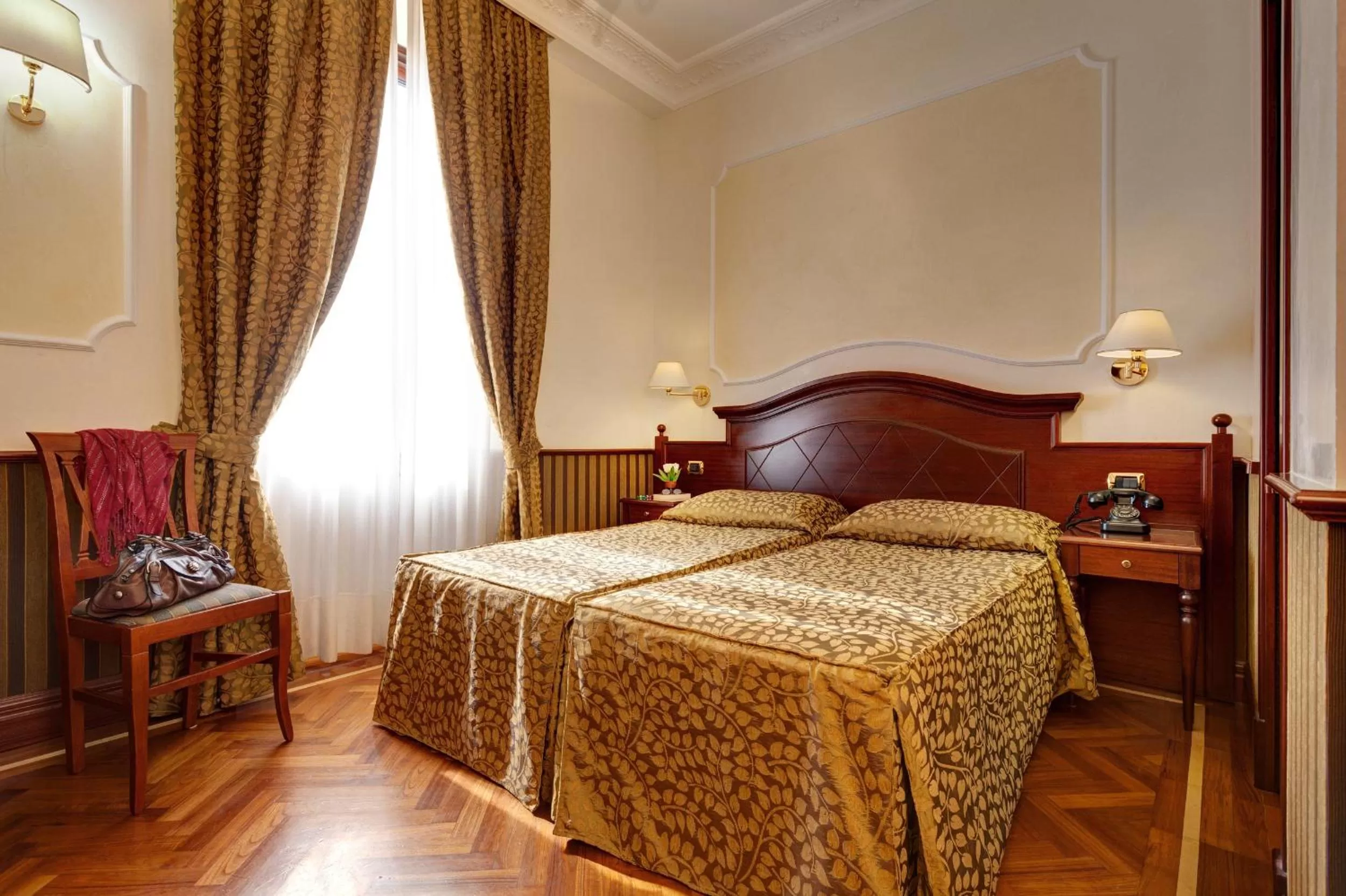 Bedroom, Bed in Hotel Best Roma