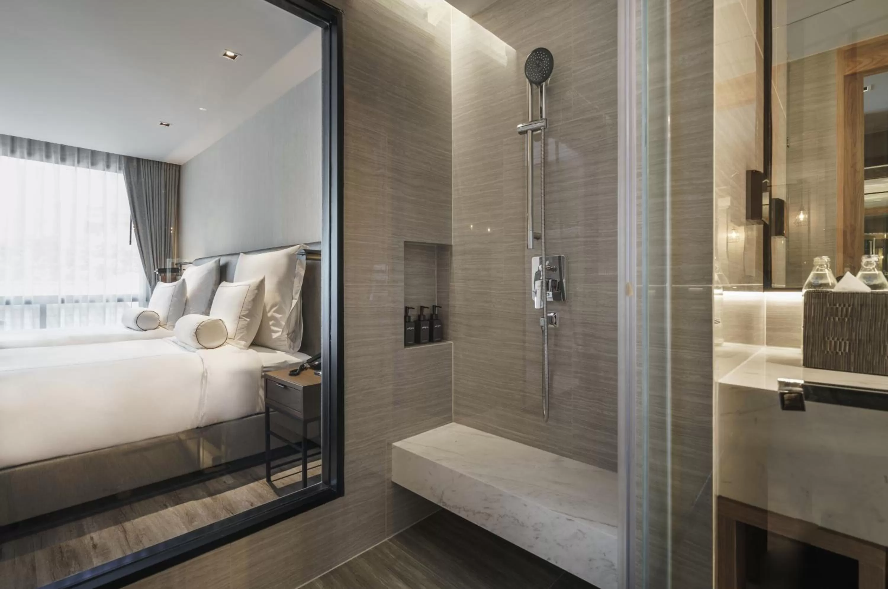 Bathroom, Bed in Tastoria Collection Sukhumvit
