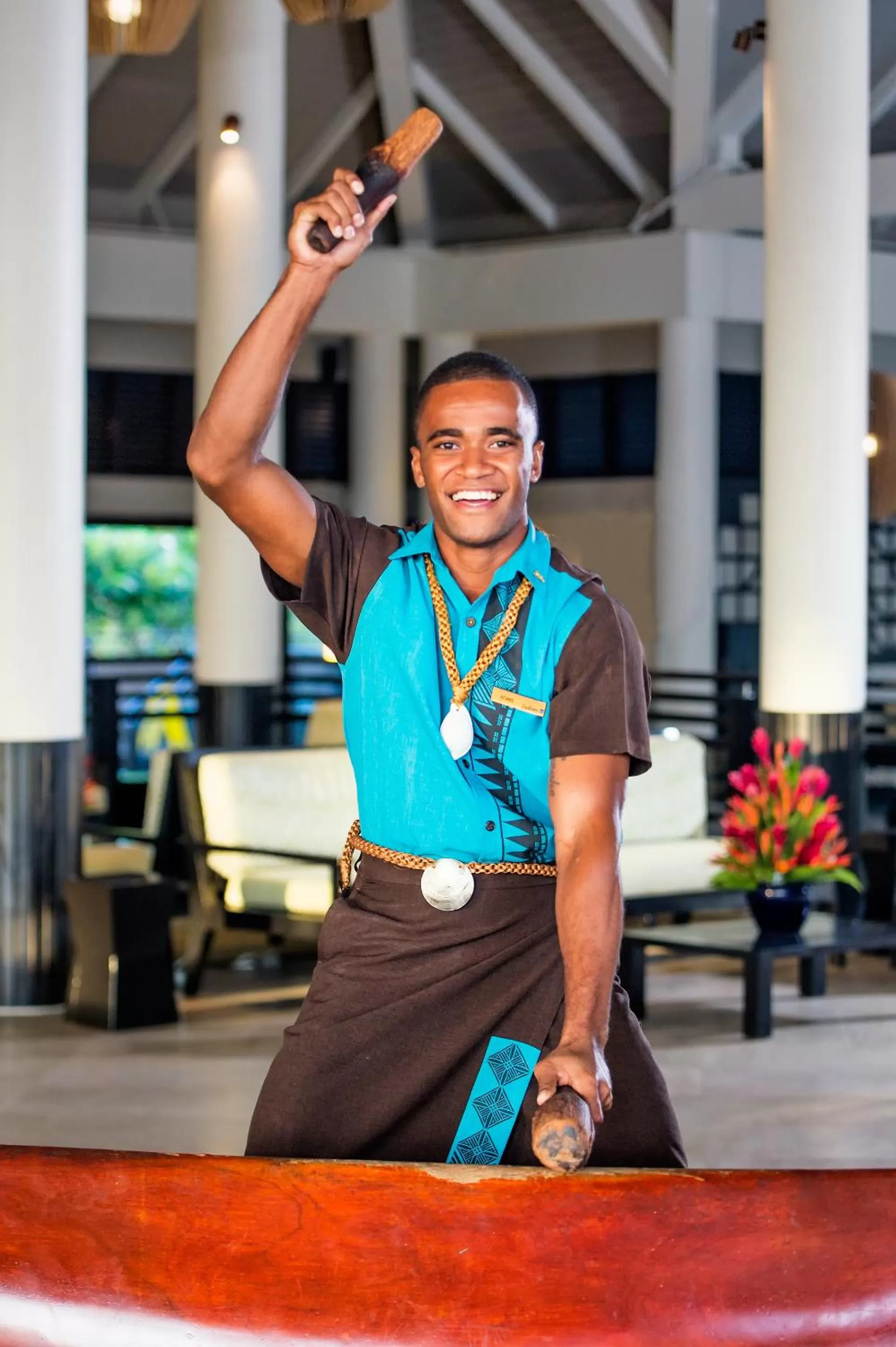 Staff in Radisson Blu Resort Fiji