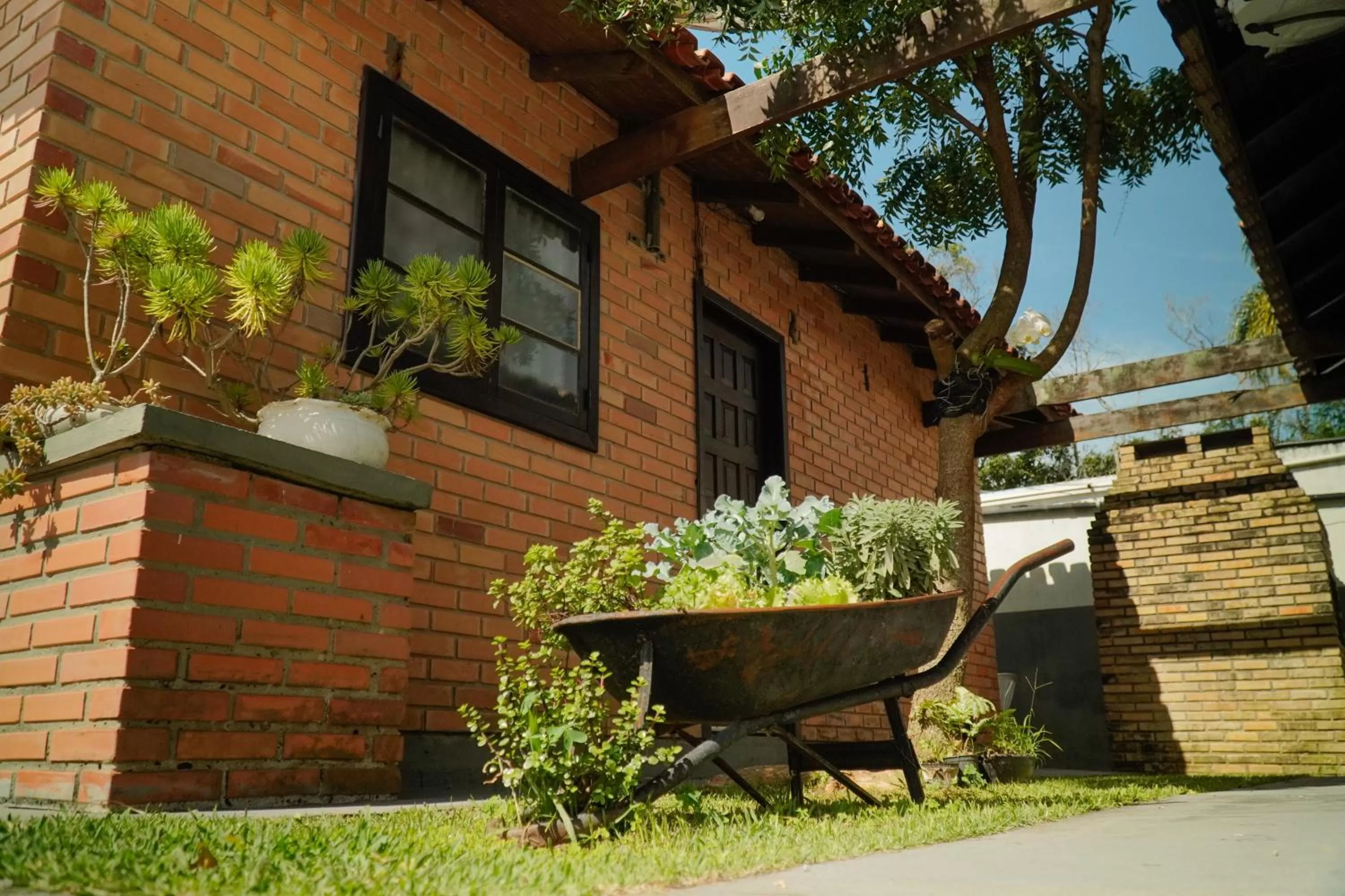 Garden, Property Building in Pousada Dunasol Floripa