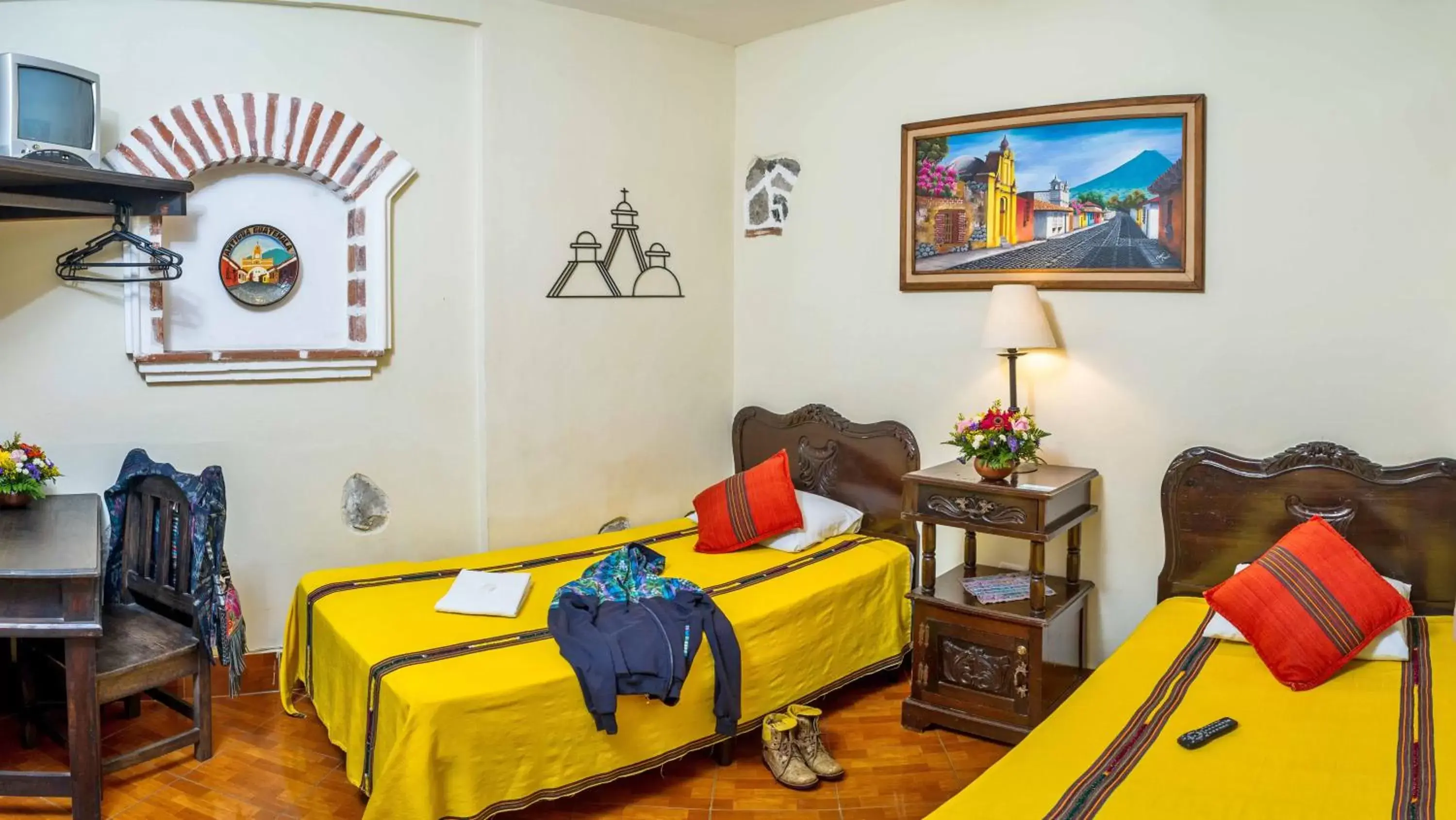 Twin Room in Posada San Vicente by AHS Twin Room in Posada San Vicente by AHS