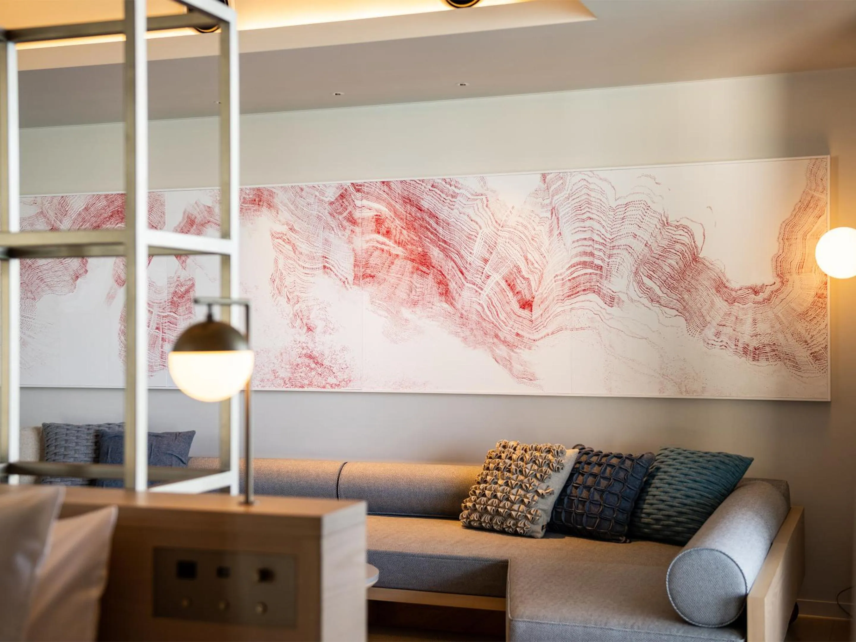 Living room in HOTEL ANTEROOM NAHA