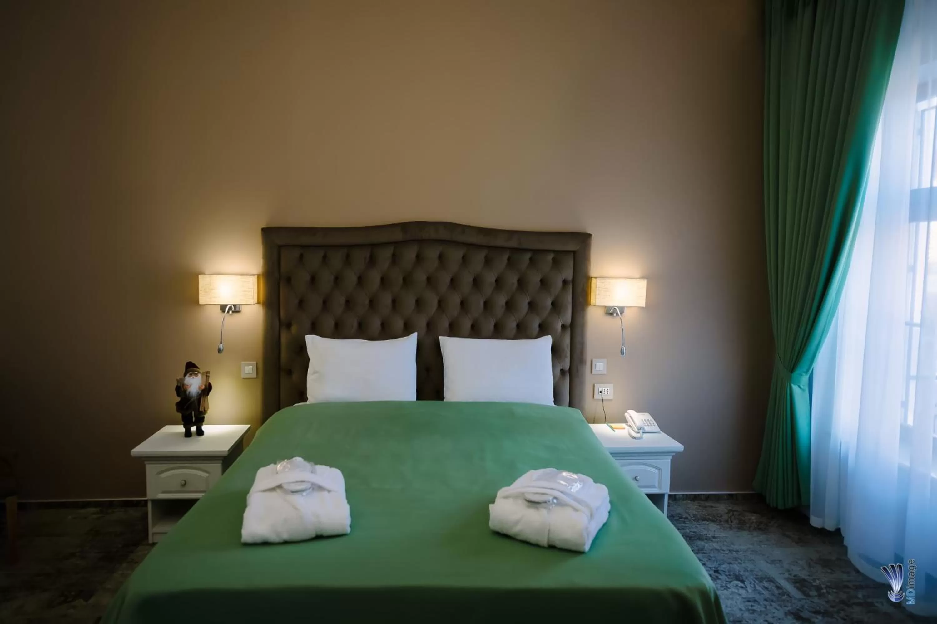 Bed in Hotel La Belle Epoque