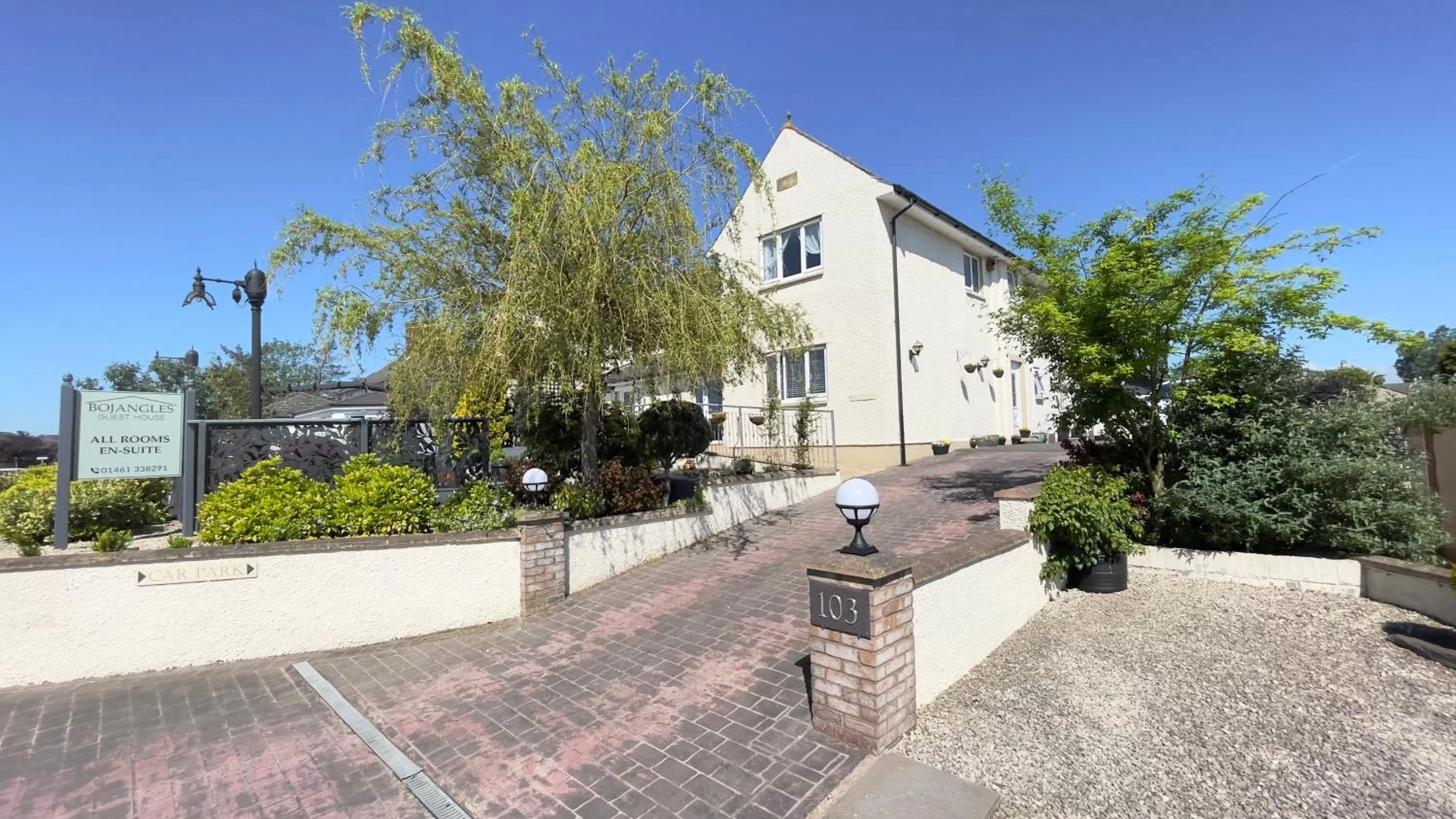 Property building in Bojangles Guest House