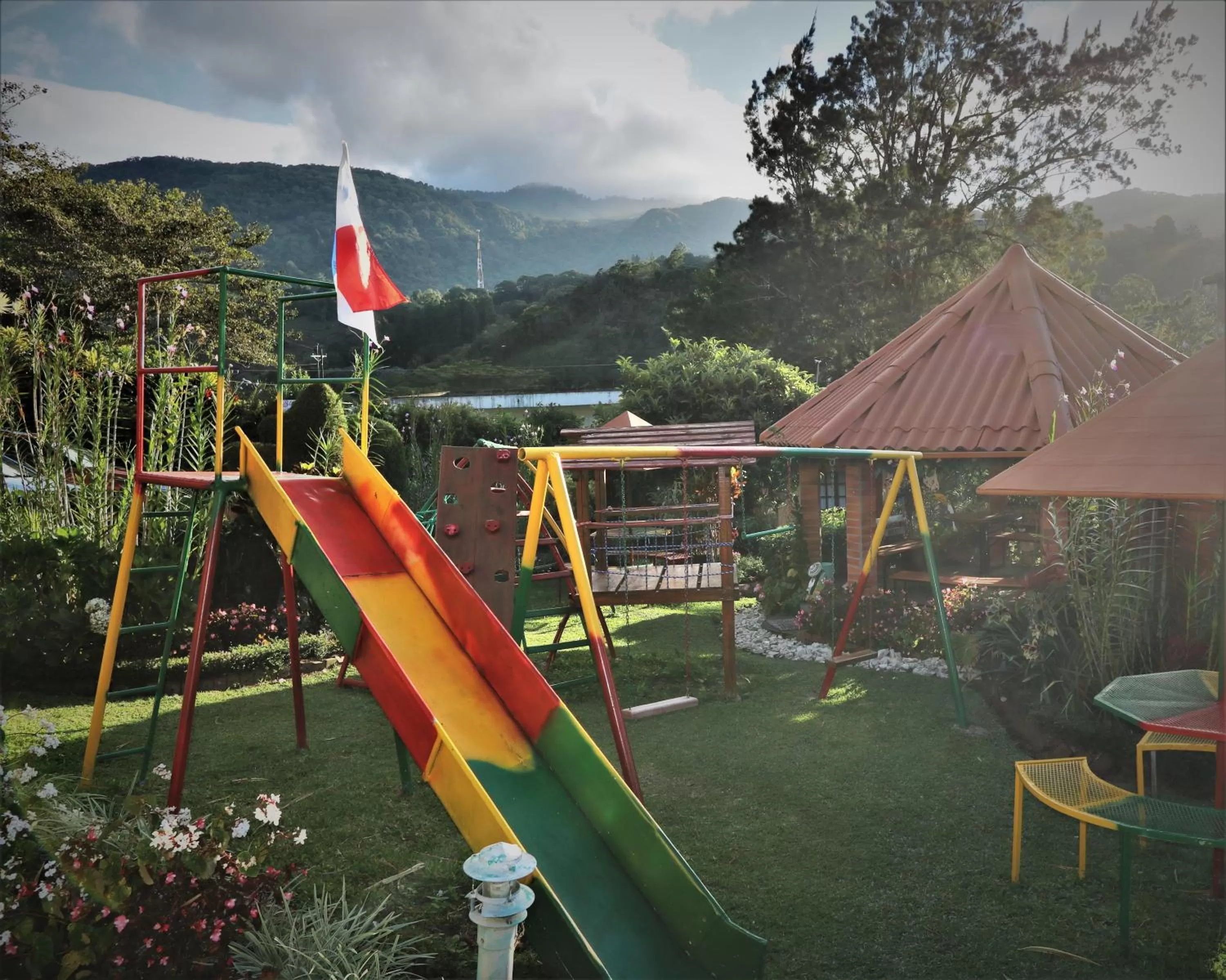 Garden in Aparthotel Los Pinos