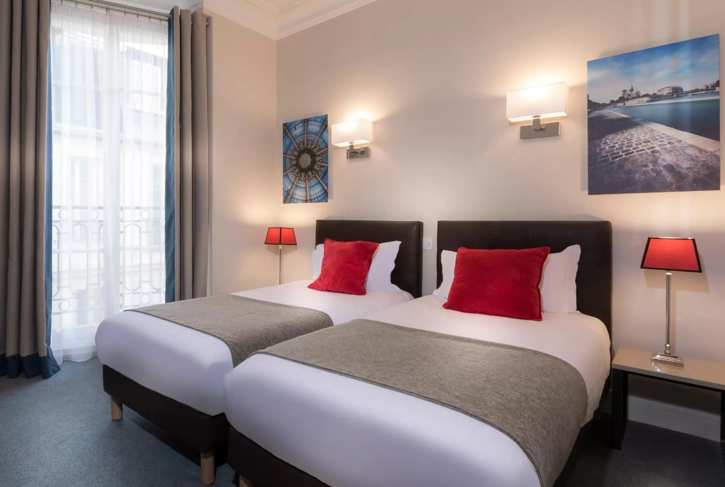 Bedroom, Bed in Résidence Charles Floquet