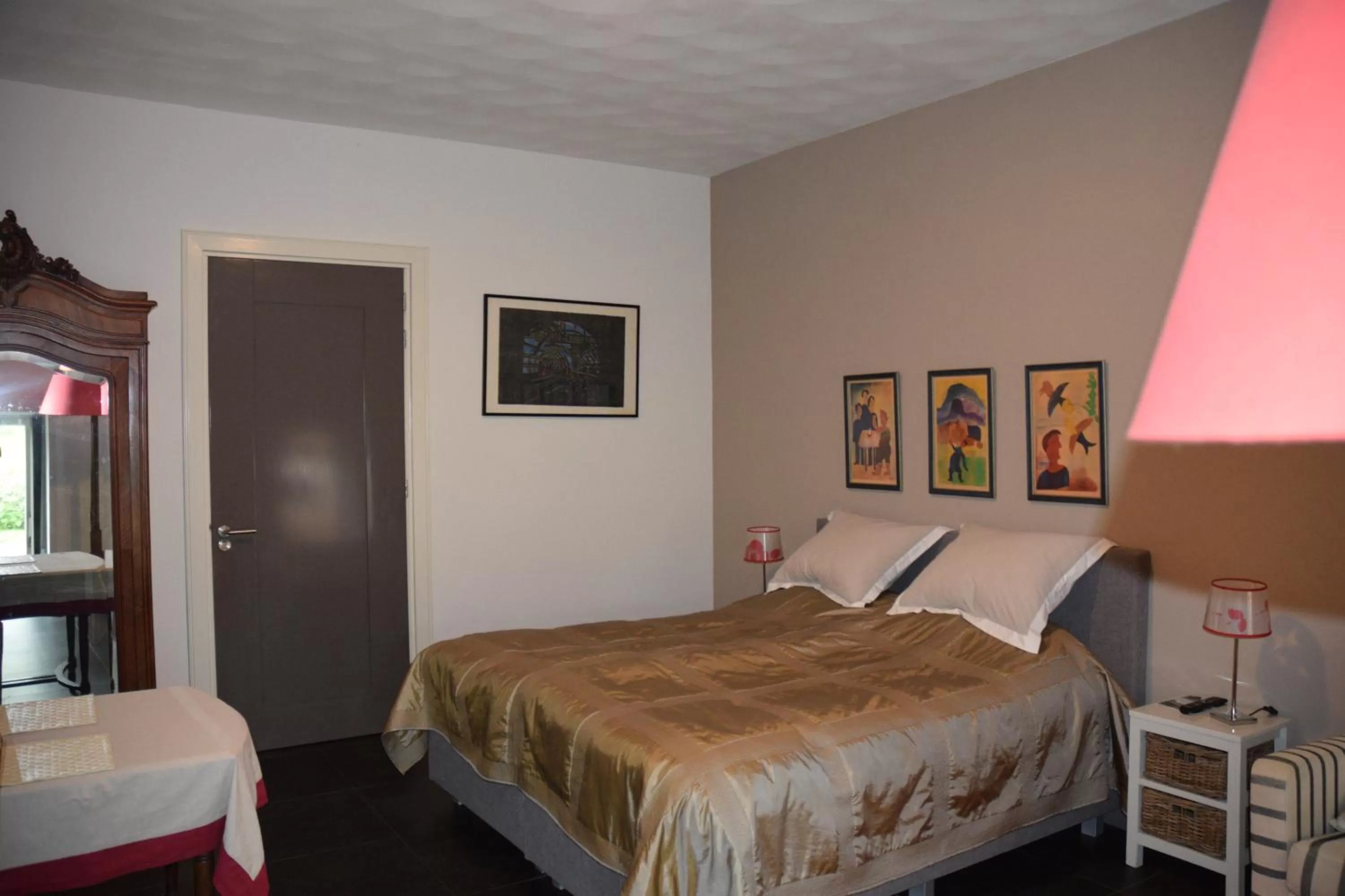 Bed in De Hiddinghhoeve