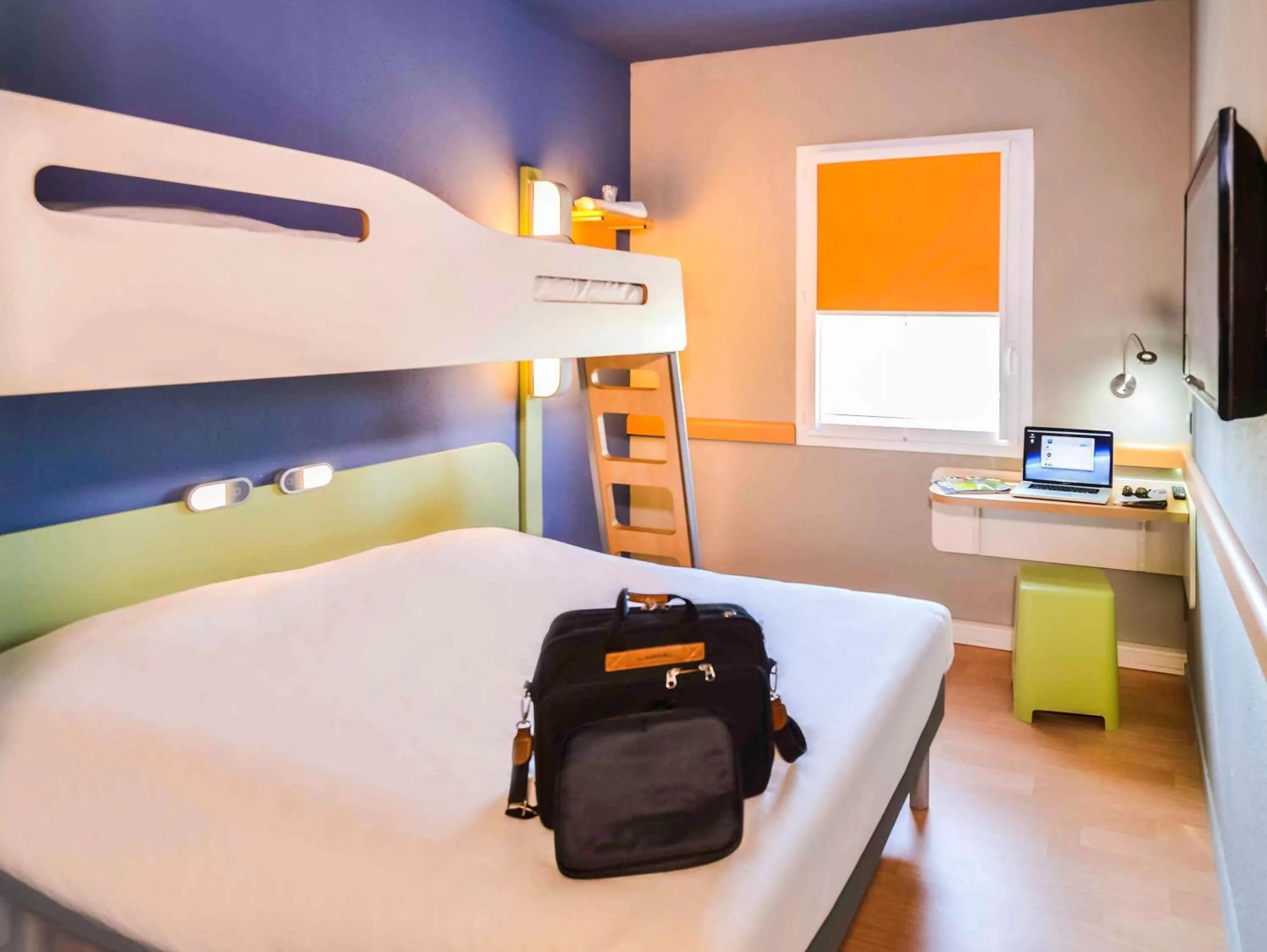 Bed in Ibis Budget Saint-Martin-de-Crau Porte de Camargue