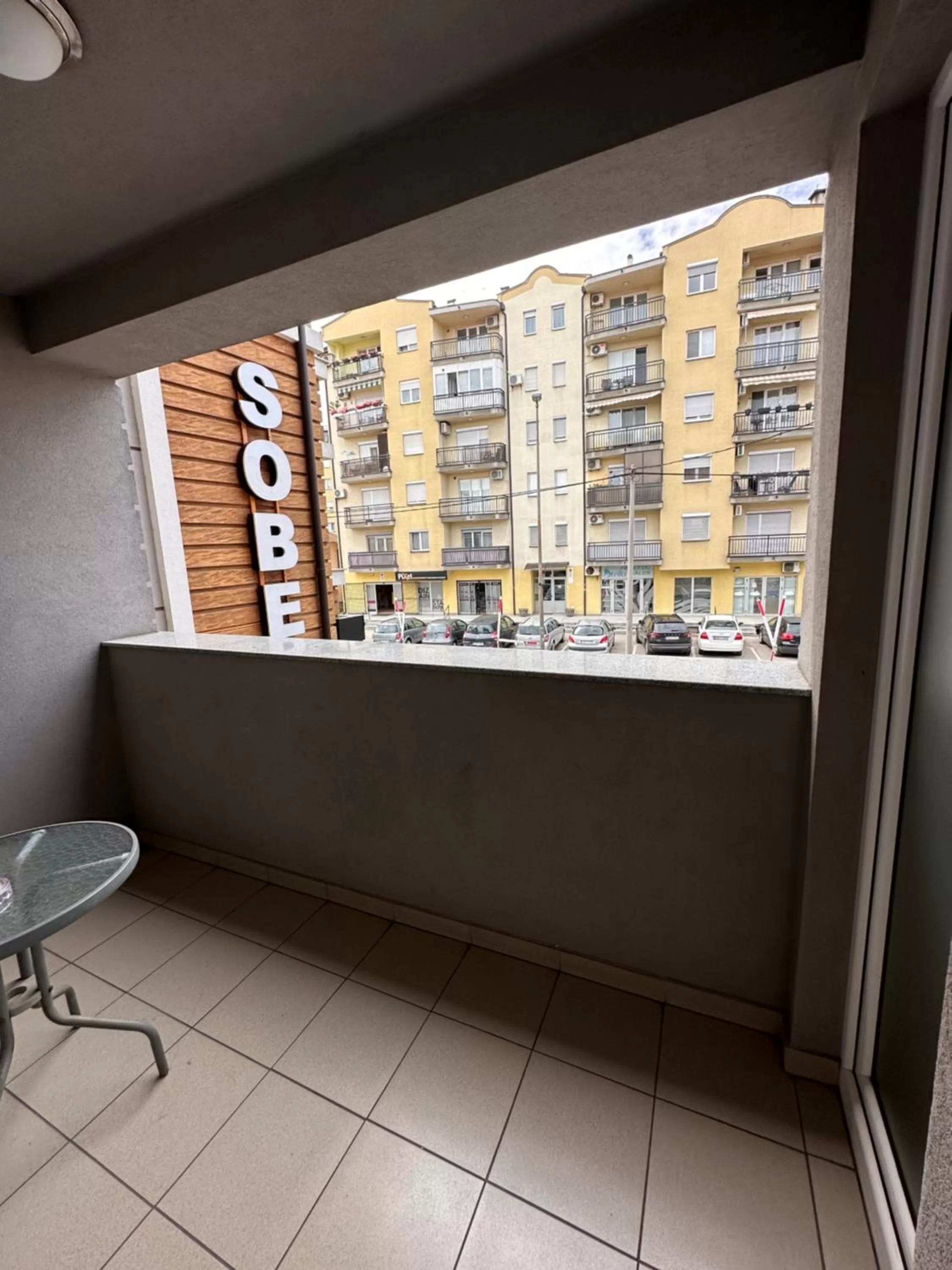 View (from property/room) in Motel Centar