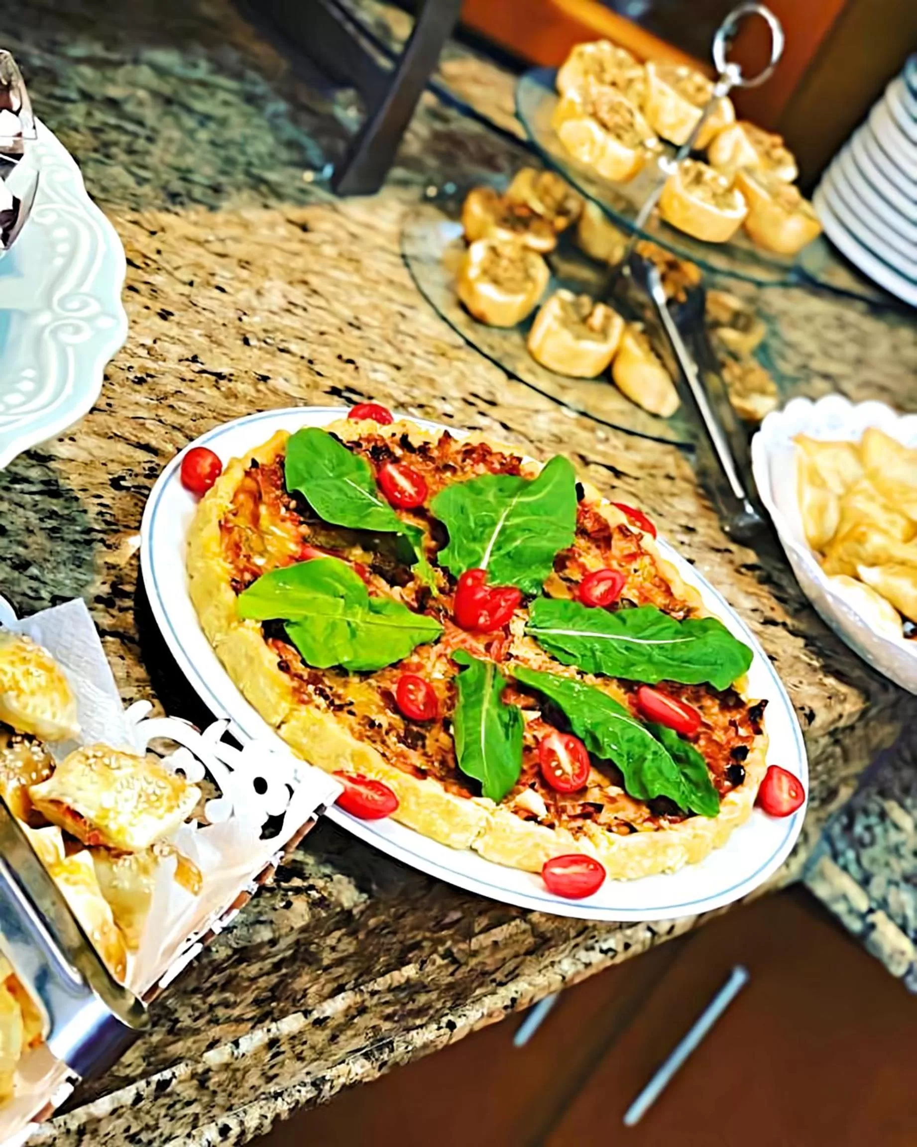 Buffet breakfast, Food in Pousada dos Anjos